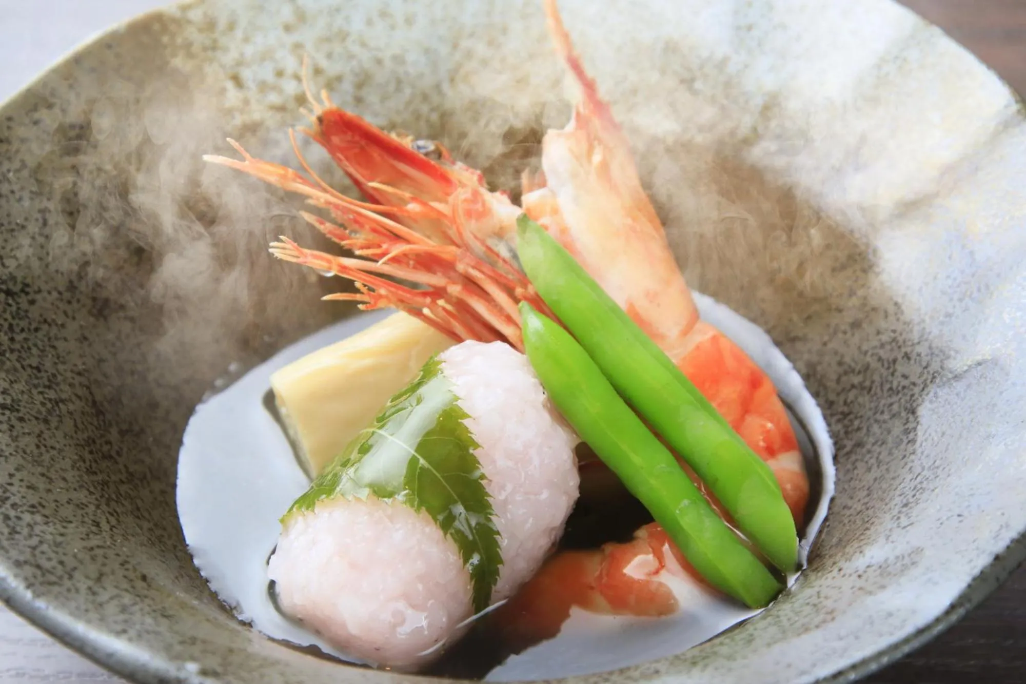 Dinner in Izu Ippeki Lake Lakeside Terrace