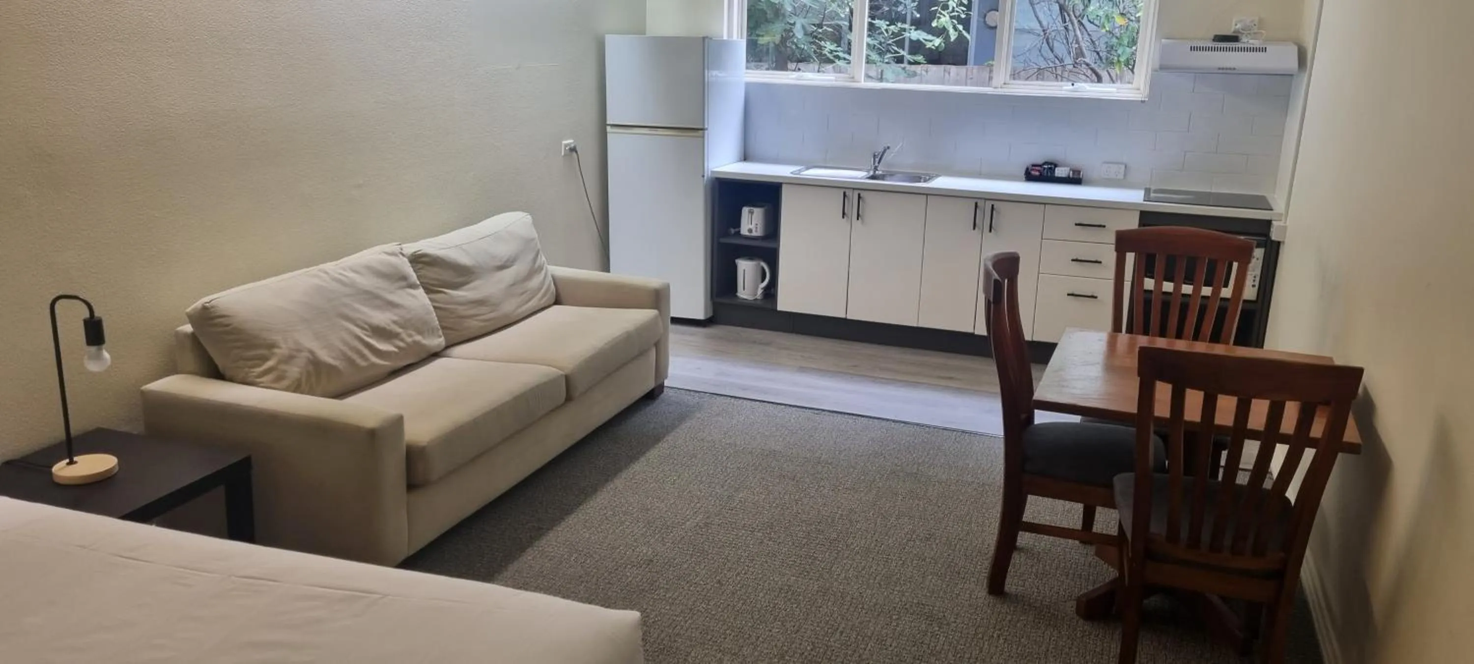 Kitchen or kitchenette in Hotel Cavalier