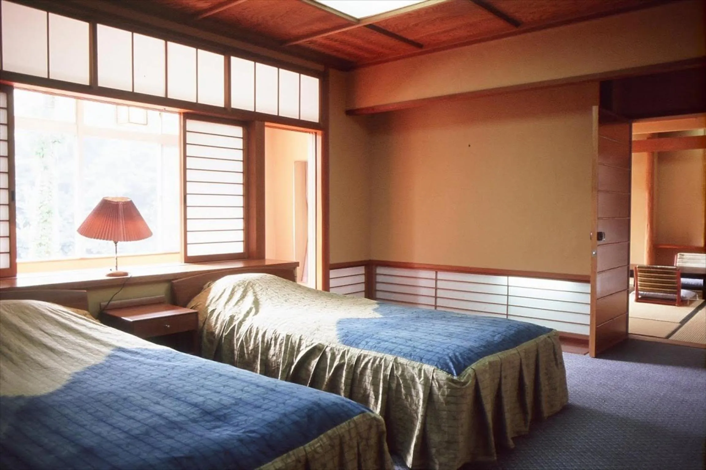 Photo of the whole room, Bed in Yunokaze HAZU