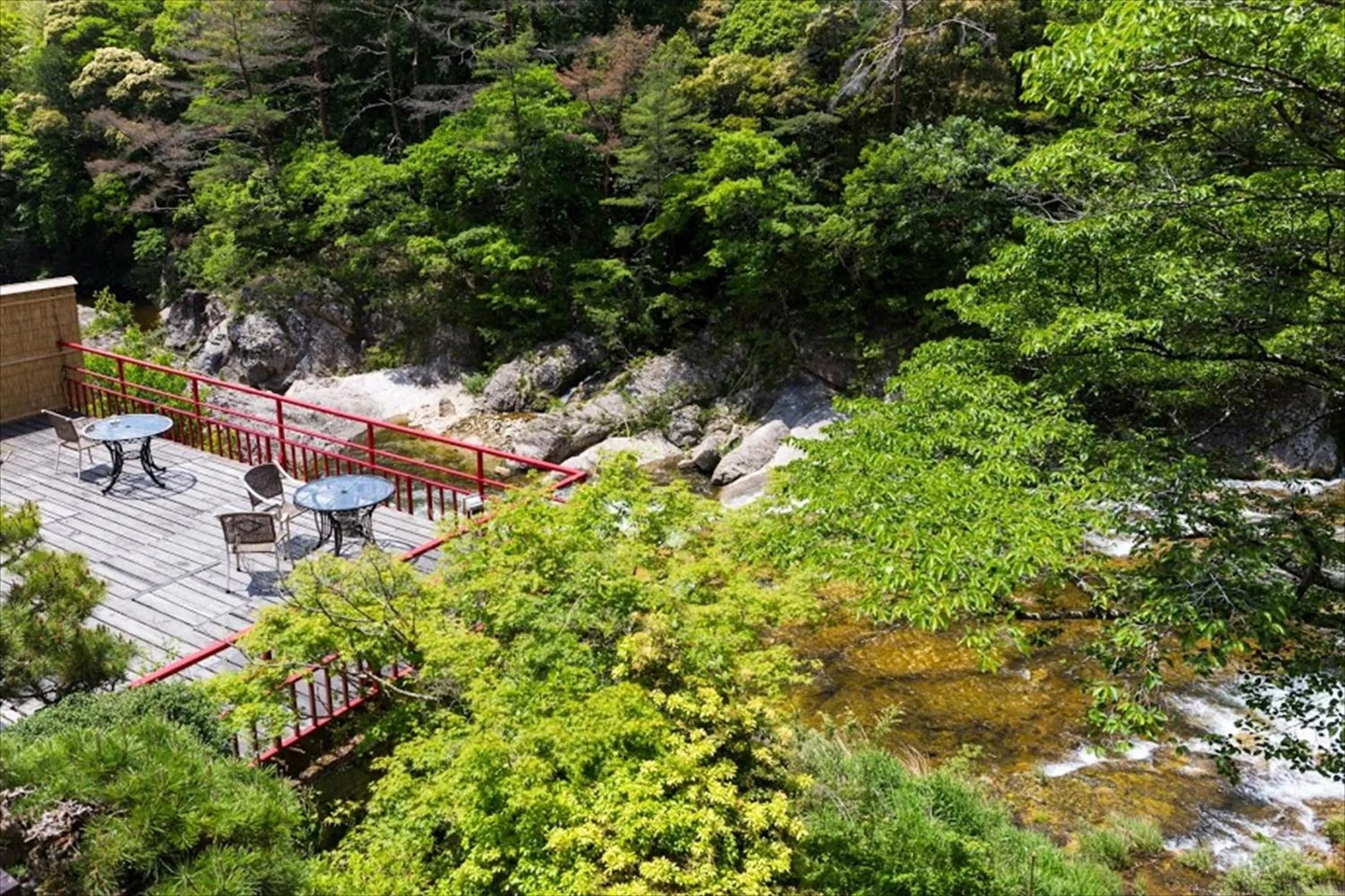 Balcony/Terrace in Yunokaze HAZU