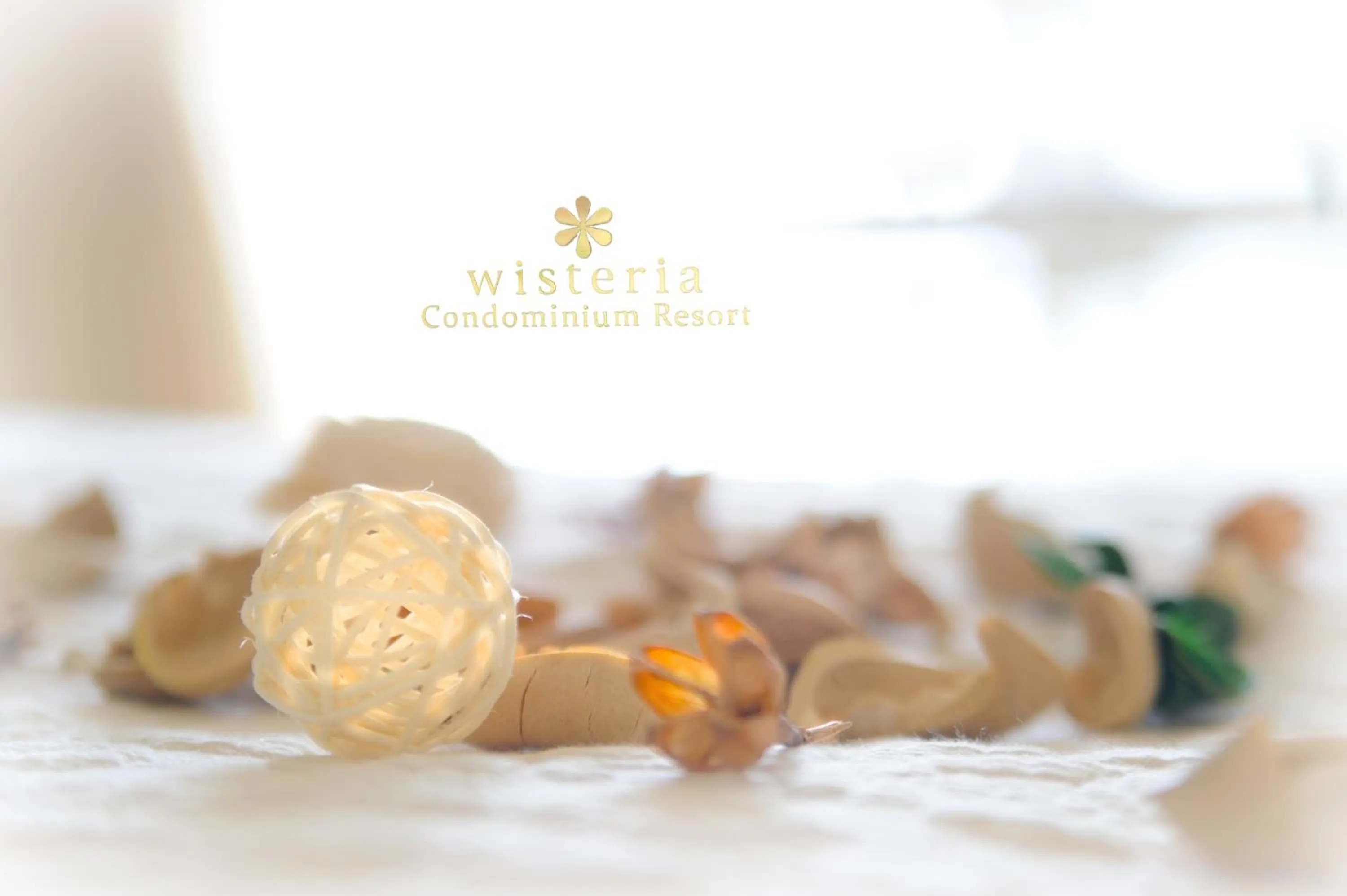 Property logo or sign in Wisteria Condominium Resort