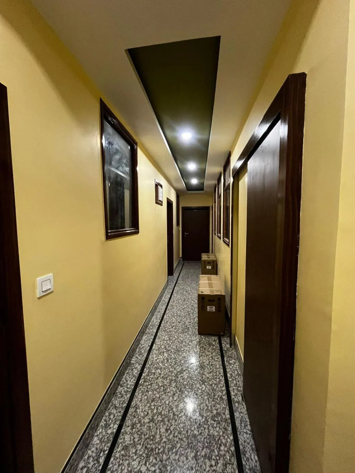 Lobby or reception in hotel babu palace