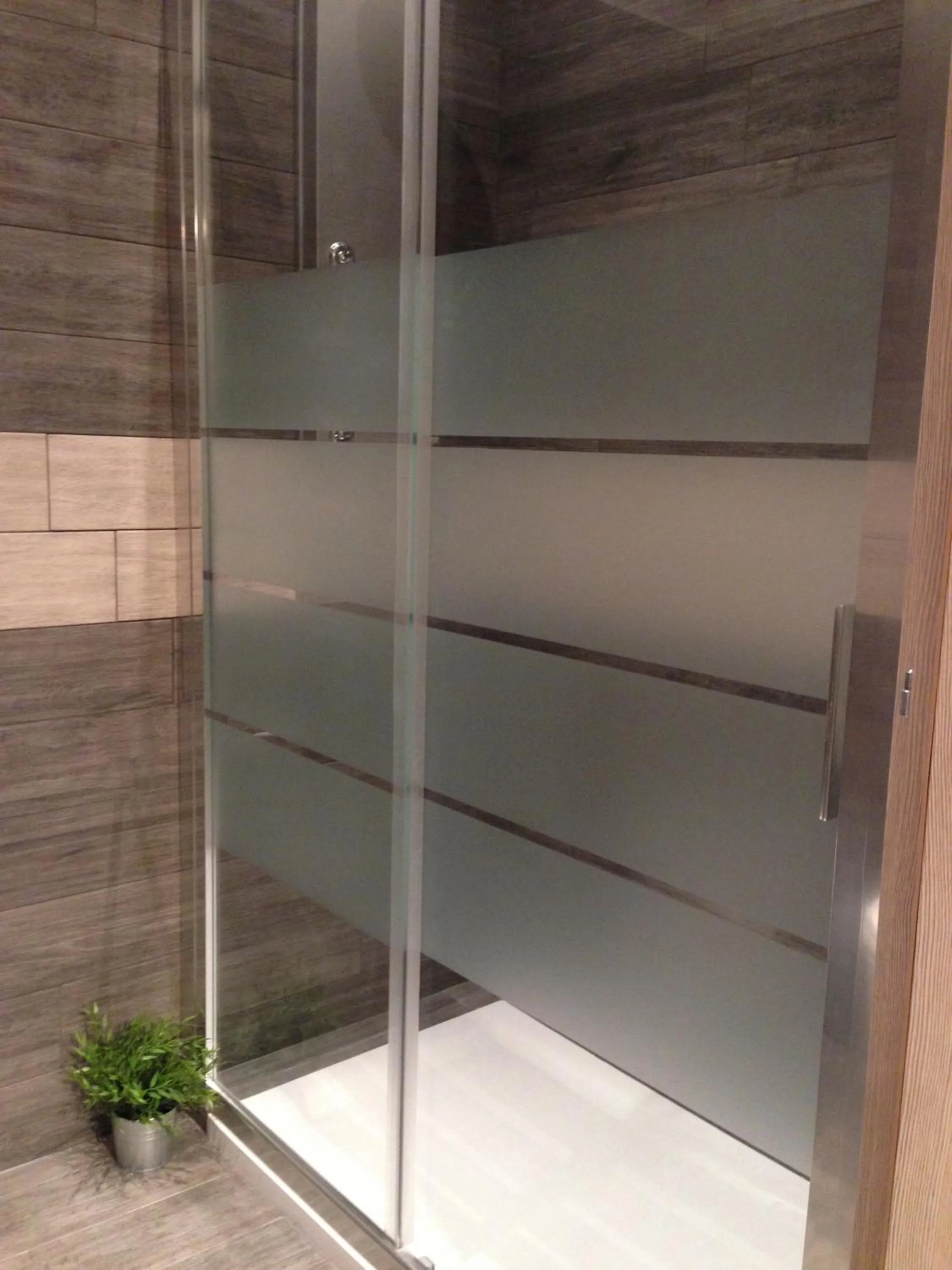 Shower in Romano Rooms