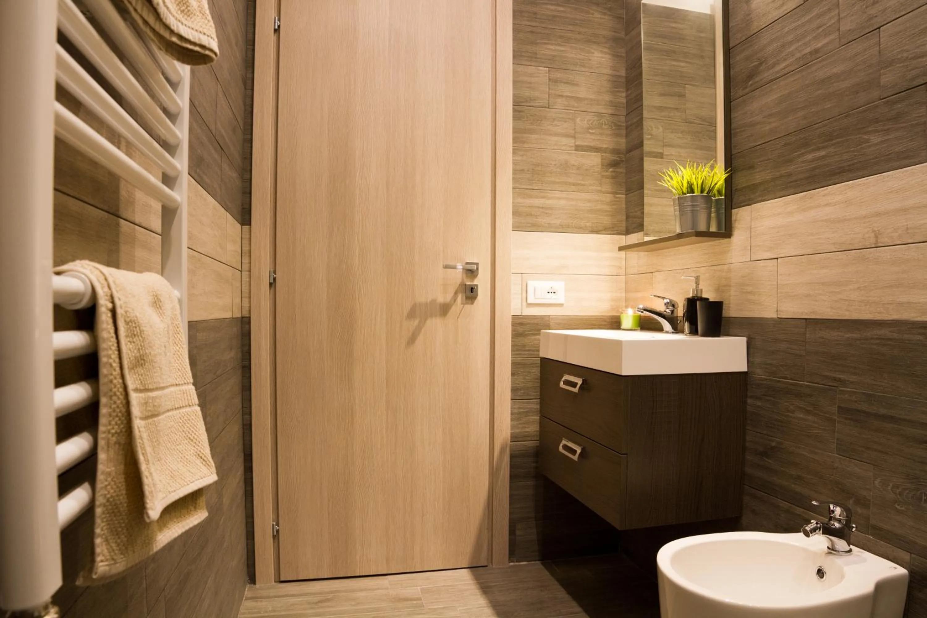 Bathroom in Romano Rooms