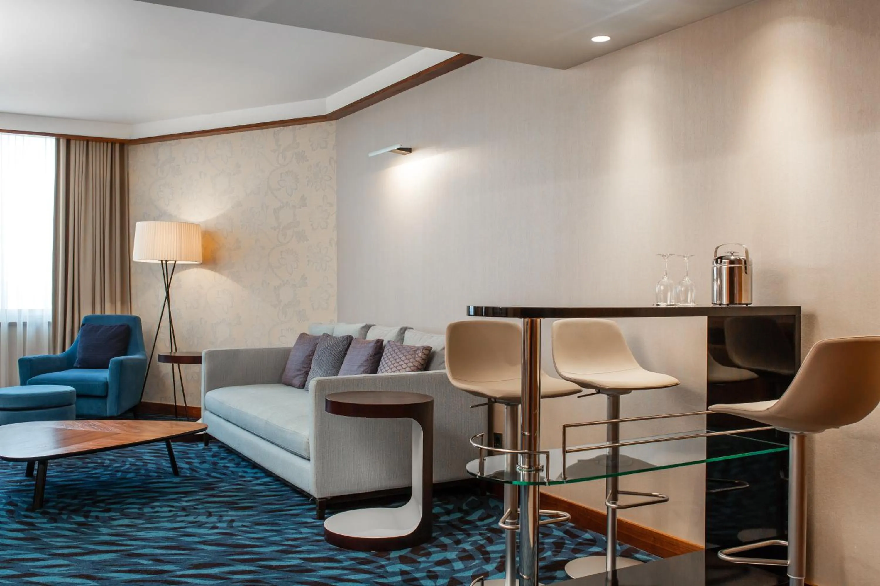 Living room in Radisson Blu M'Bamou Palace Hotel, Brazzaville