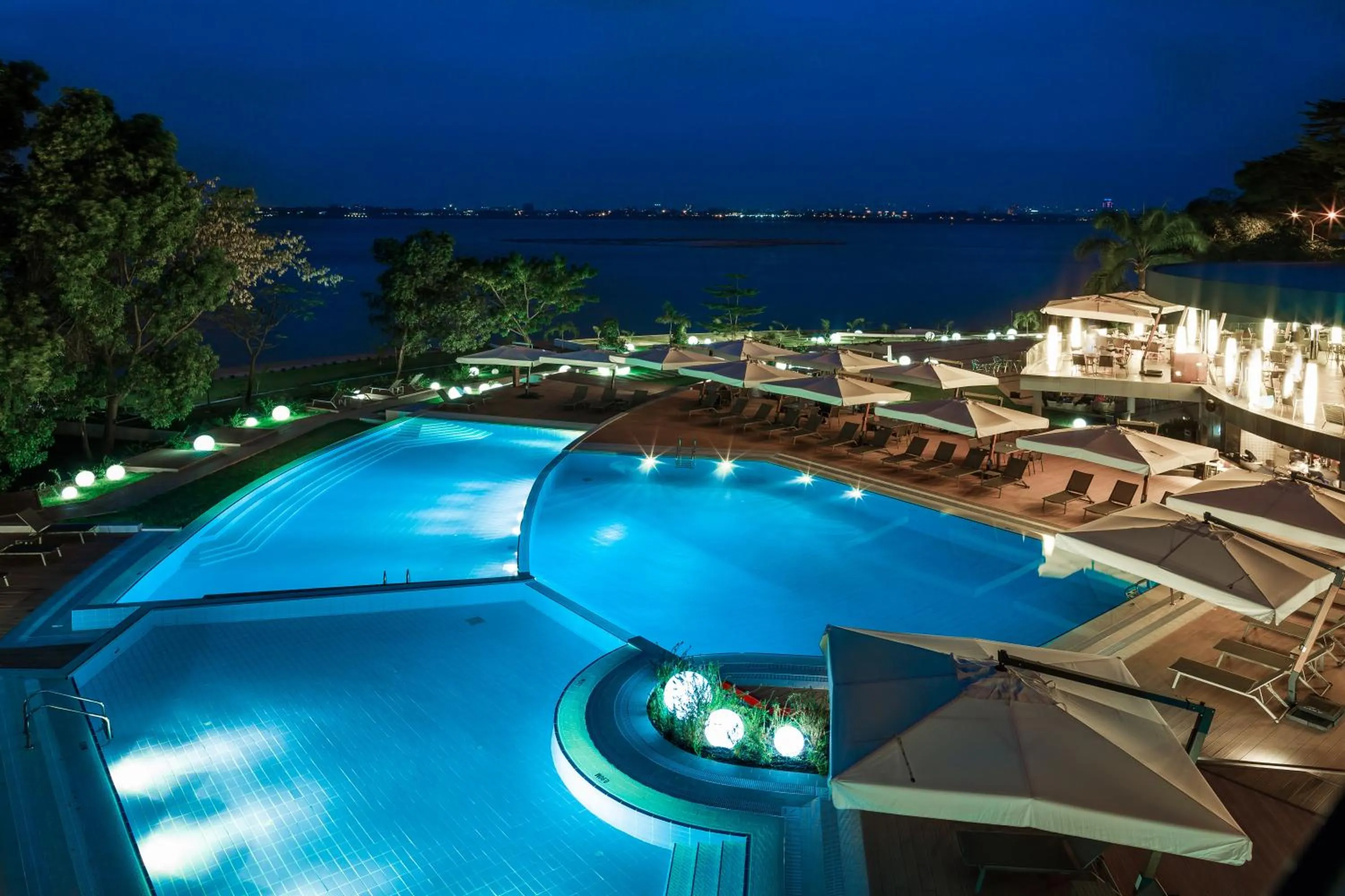 Property building in Radisson Blu M'Bamou Palace Hotel, Brazzaville