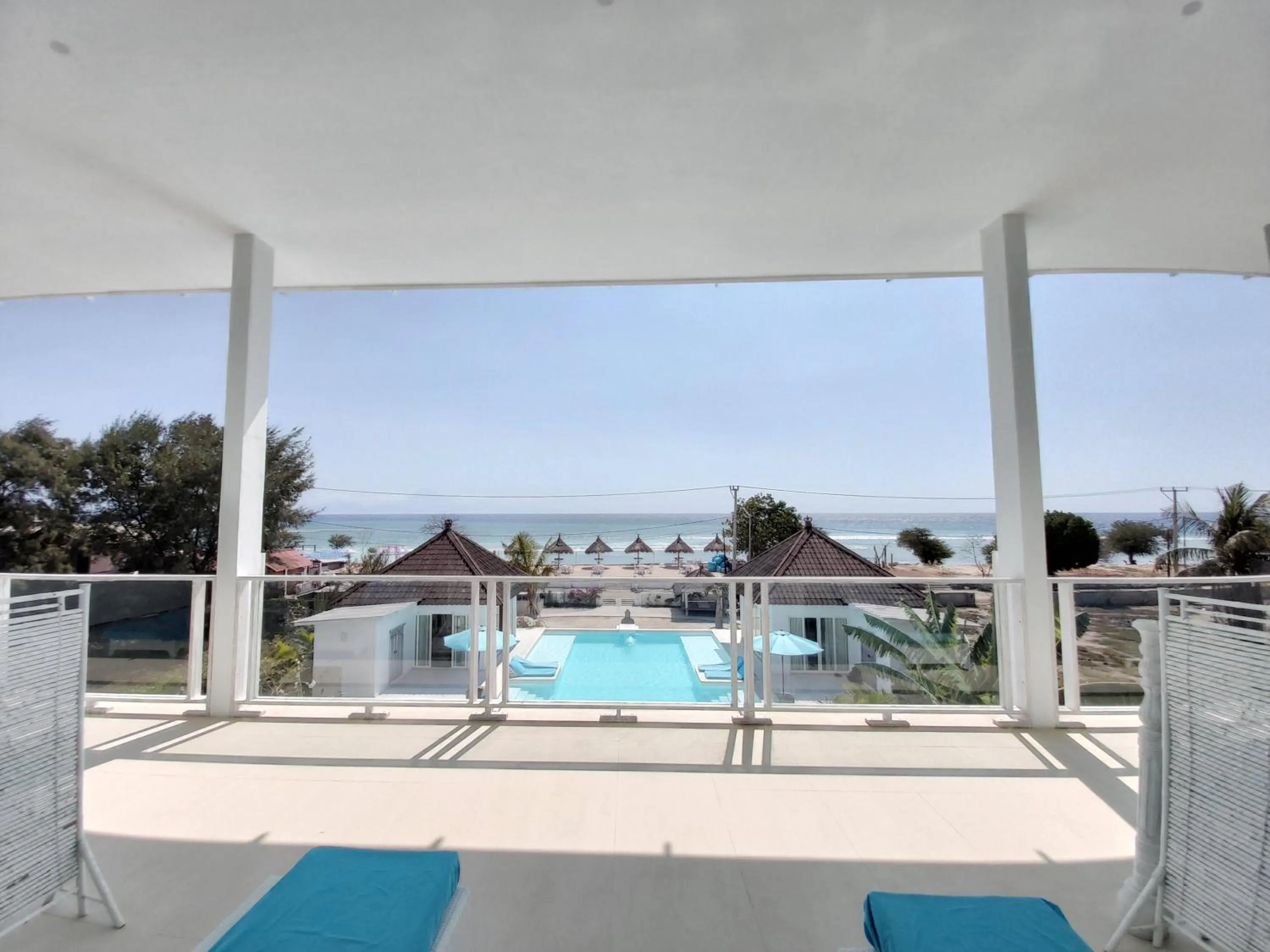 Balcony/Terrace in Villa Gili Bali Beach