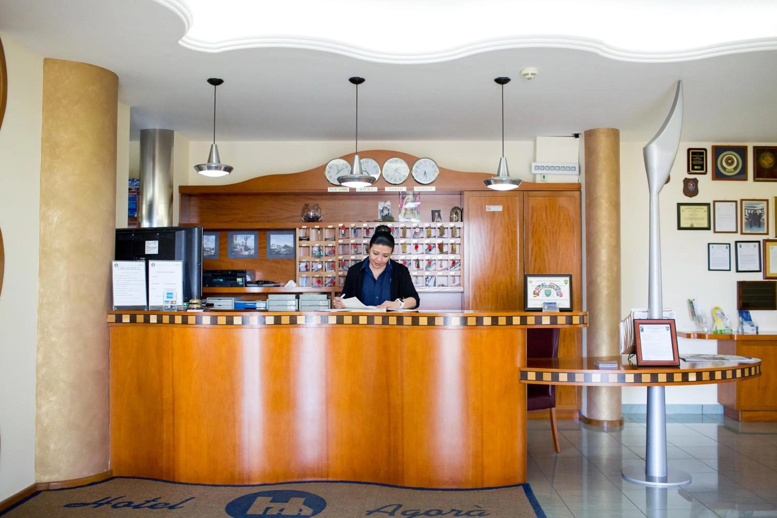 Lobby or reception in Hotel Agora Sure Hotel Collection by Best Western