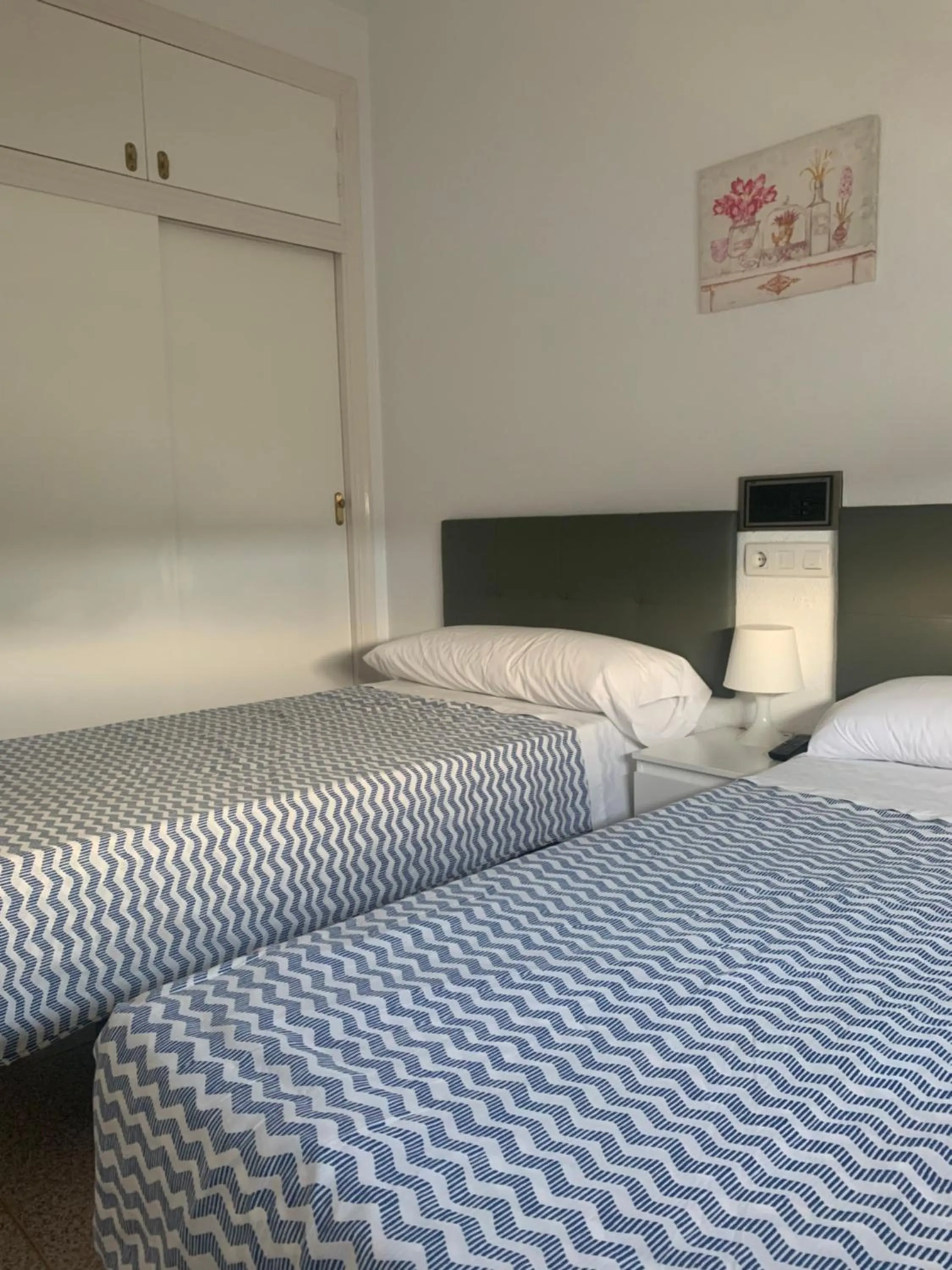 Bed in Hostal El Perejil