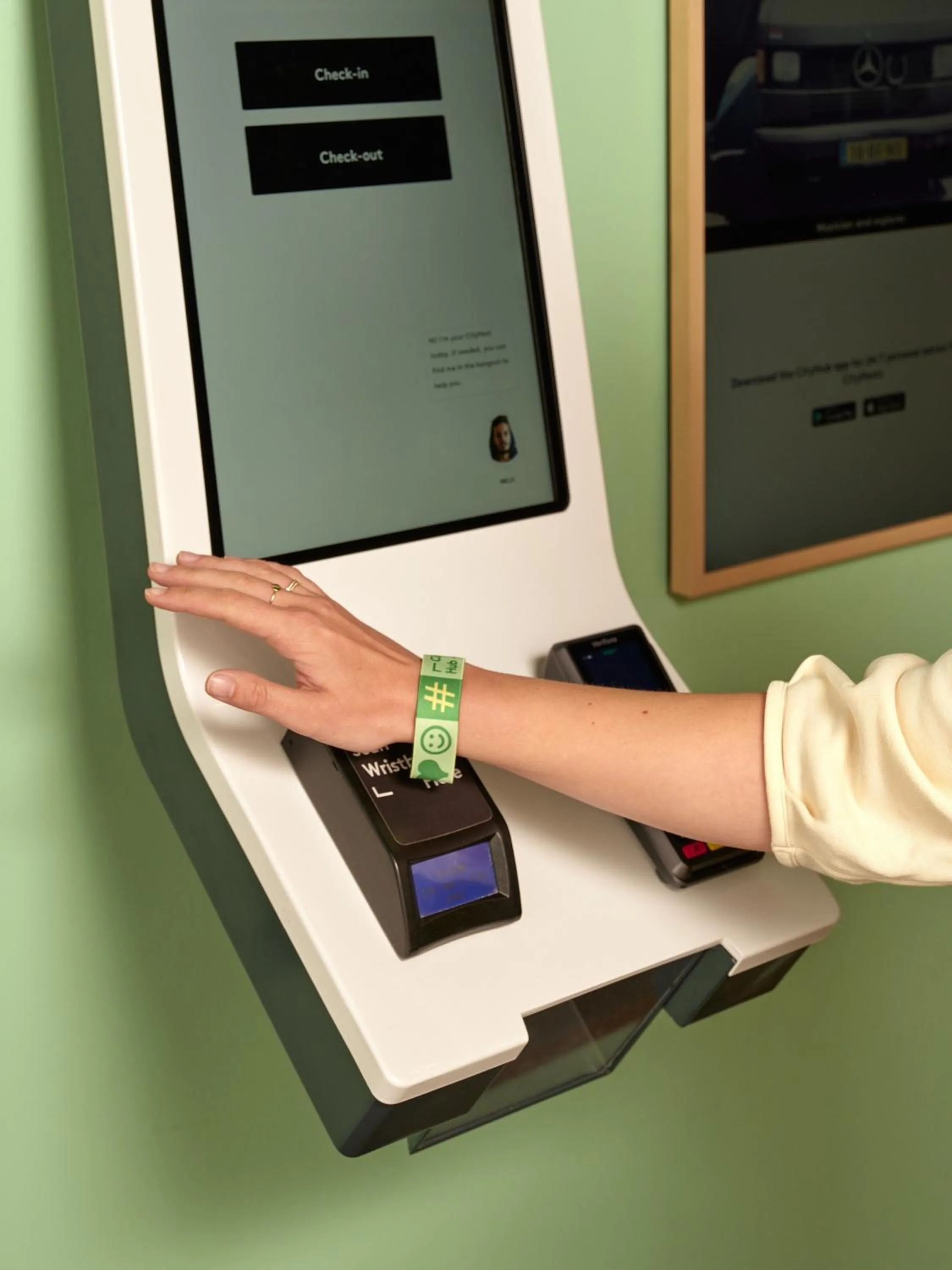 Lobby or reception in CityHub Amsterdam