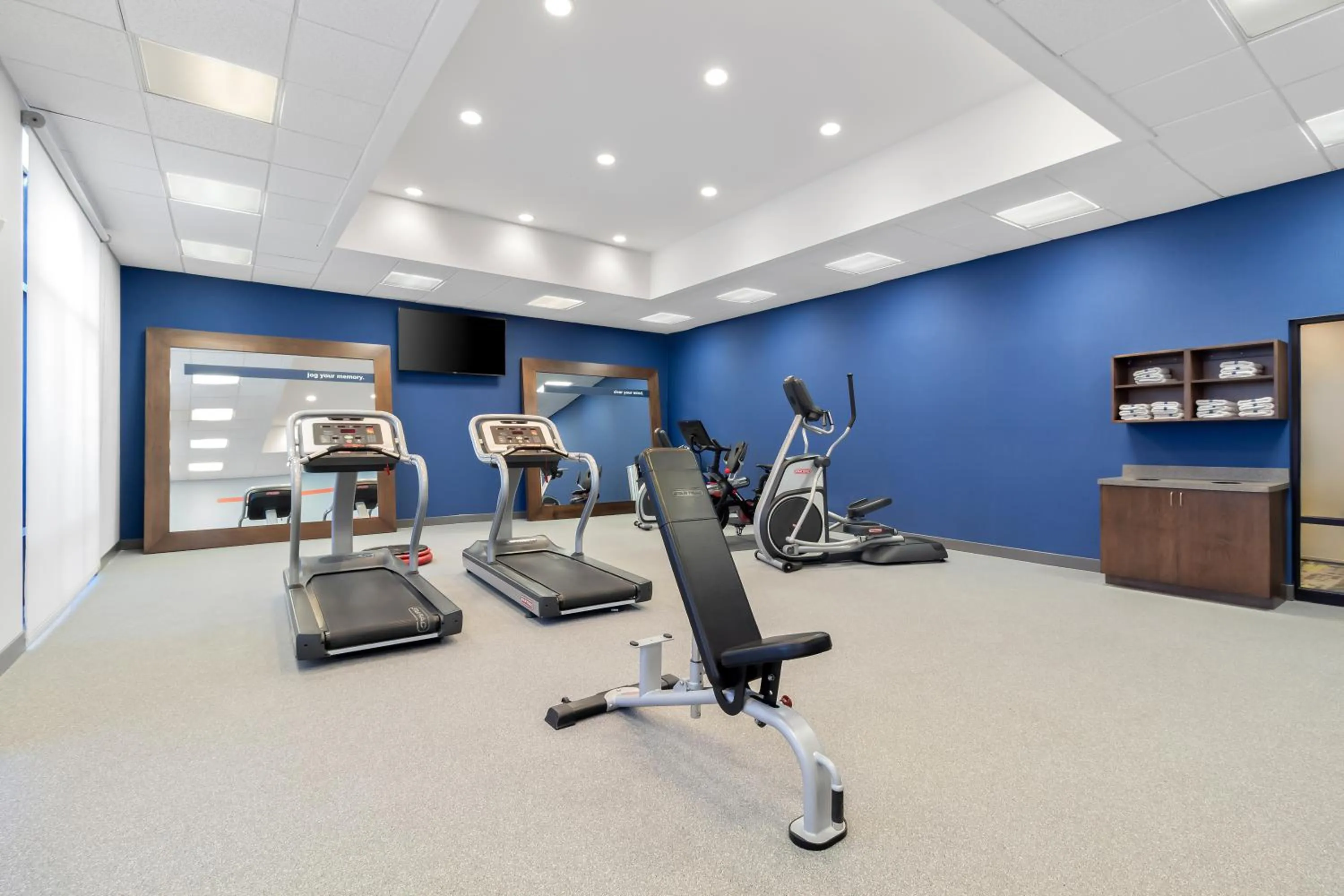 Fitness centre/facilities in Hampton Inn & Suites - Hartsville, SC