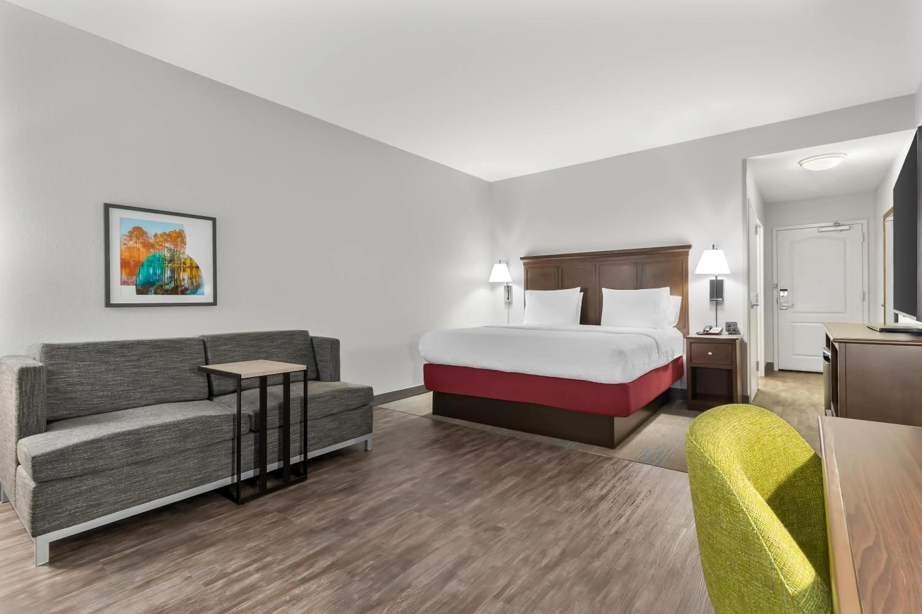 Bedroom, Bed in Hampton Inn & Suites - Hartsville, SC