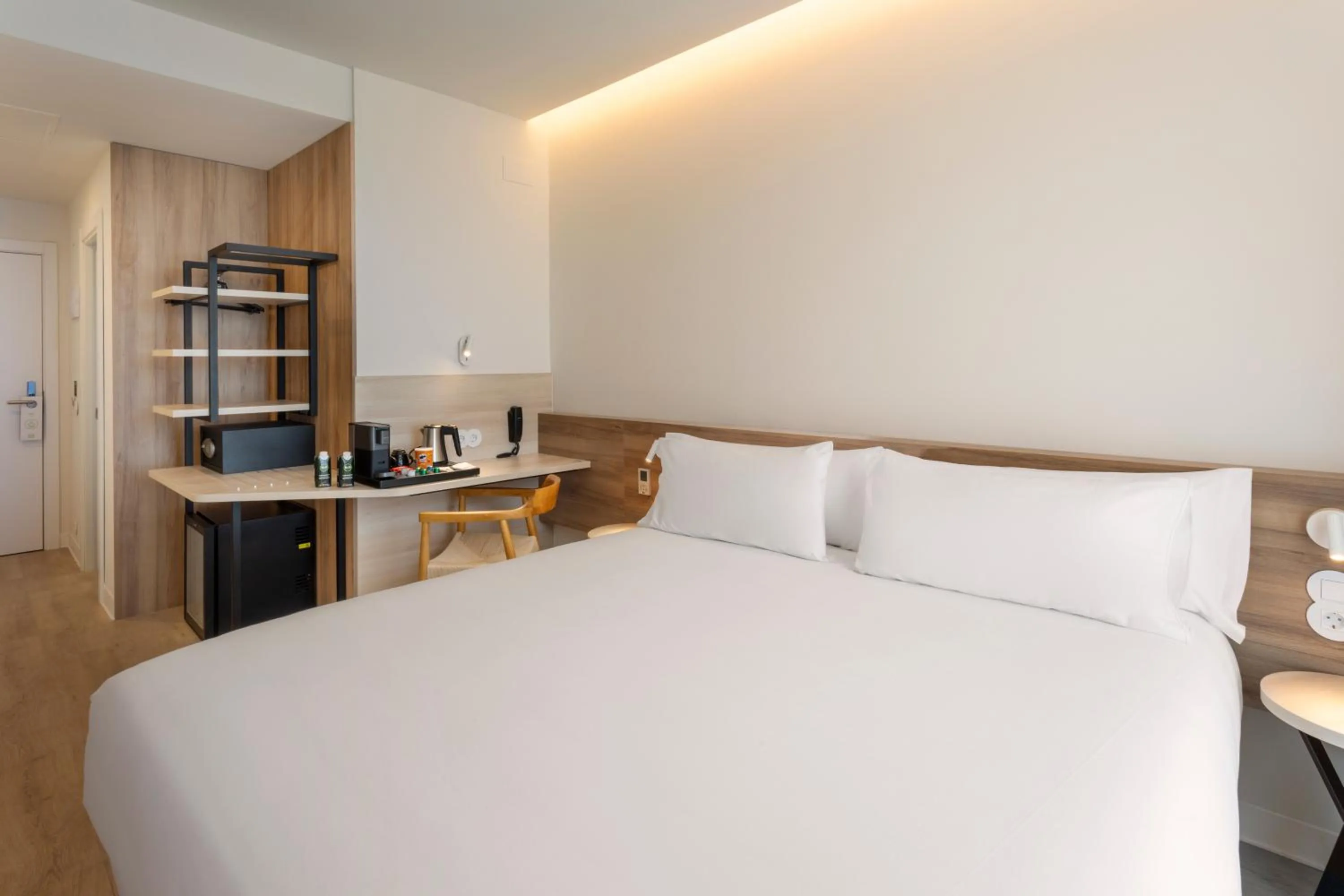 Bed in B&B HOTEL Madrid Vallecas La Gavia