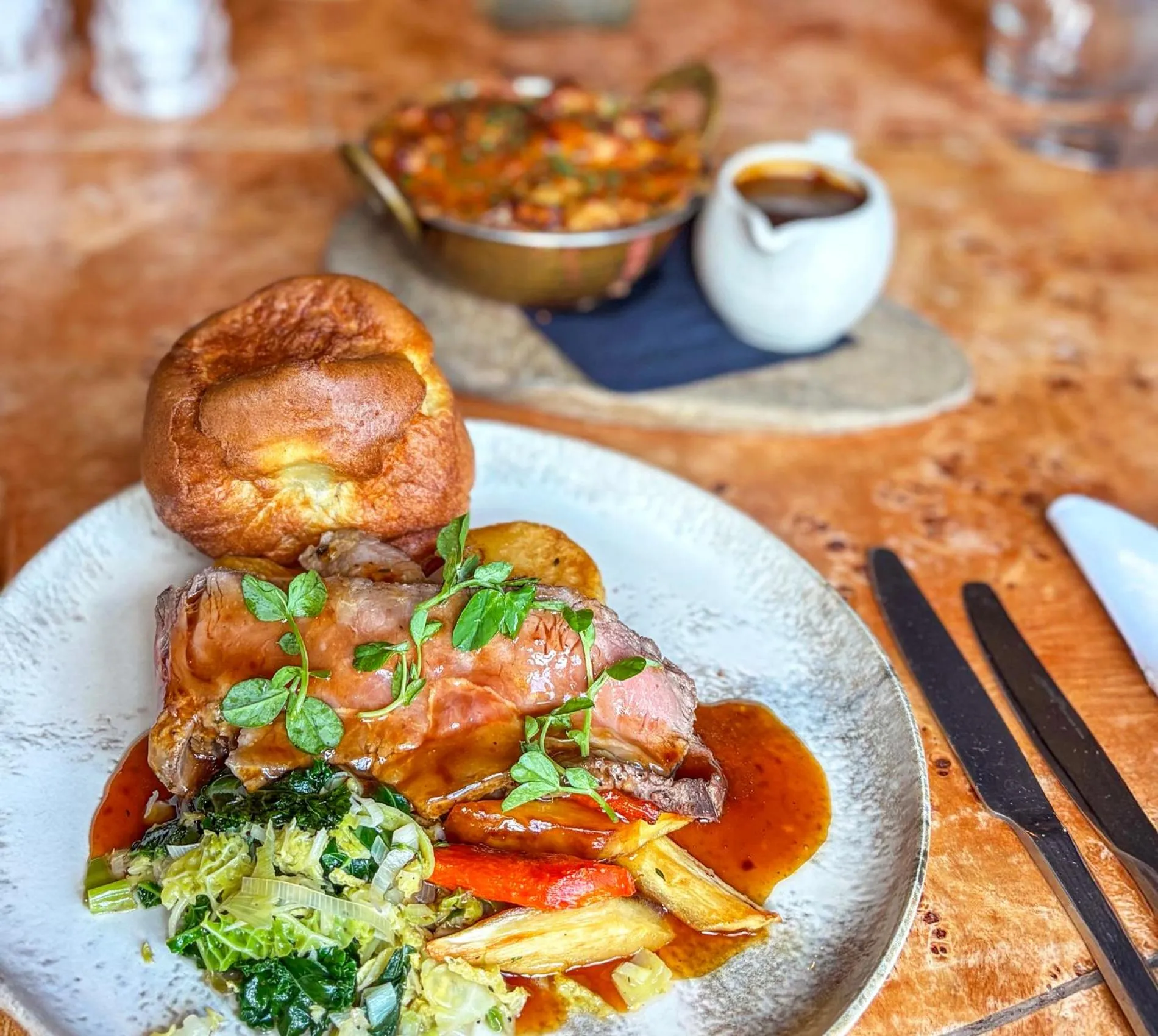 Food and drinks in Oak Tree Inn