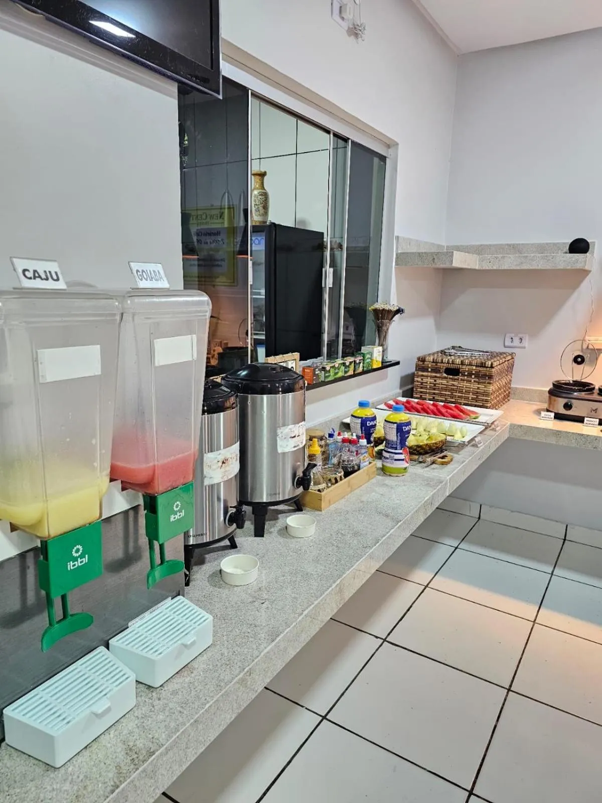 Food in New Center Hotel