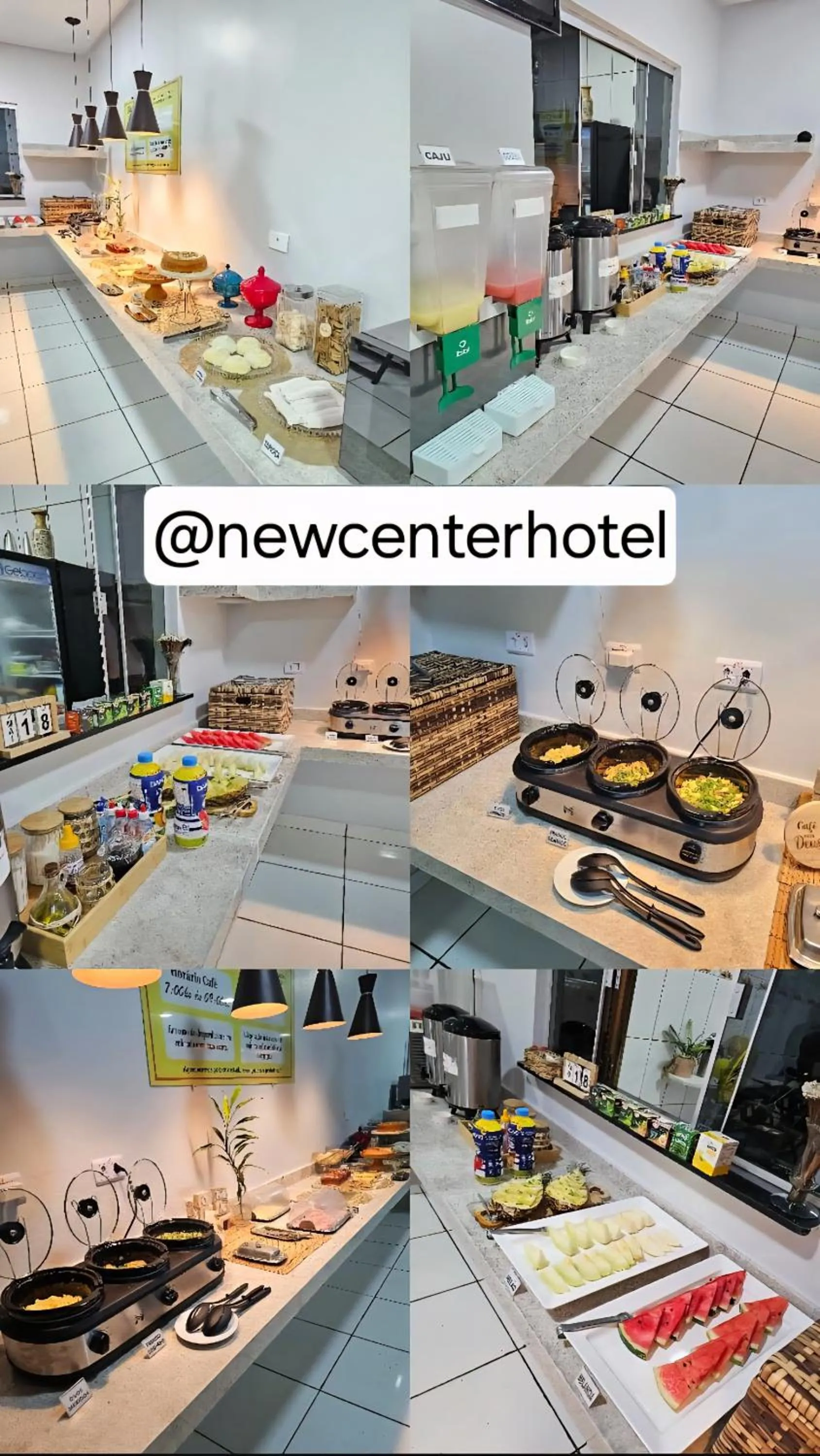 Food and drinks in New Center Hotel