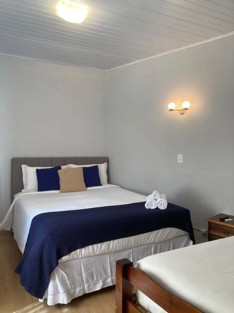 Bed in Pousada Vila Tio Lé