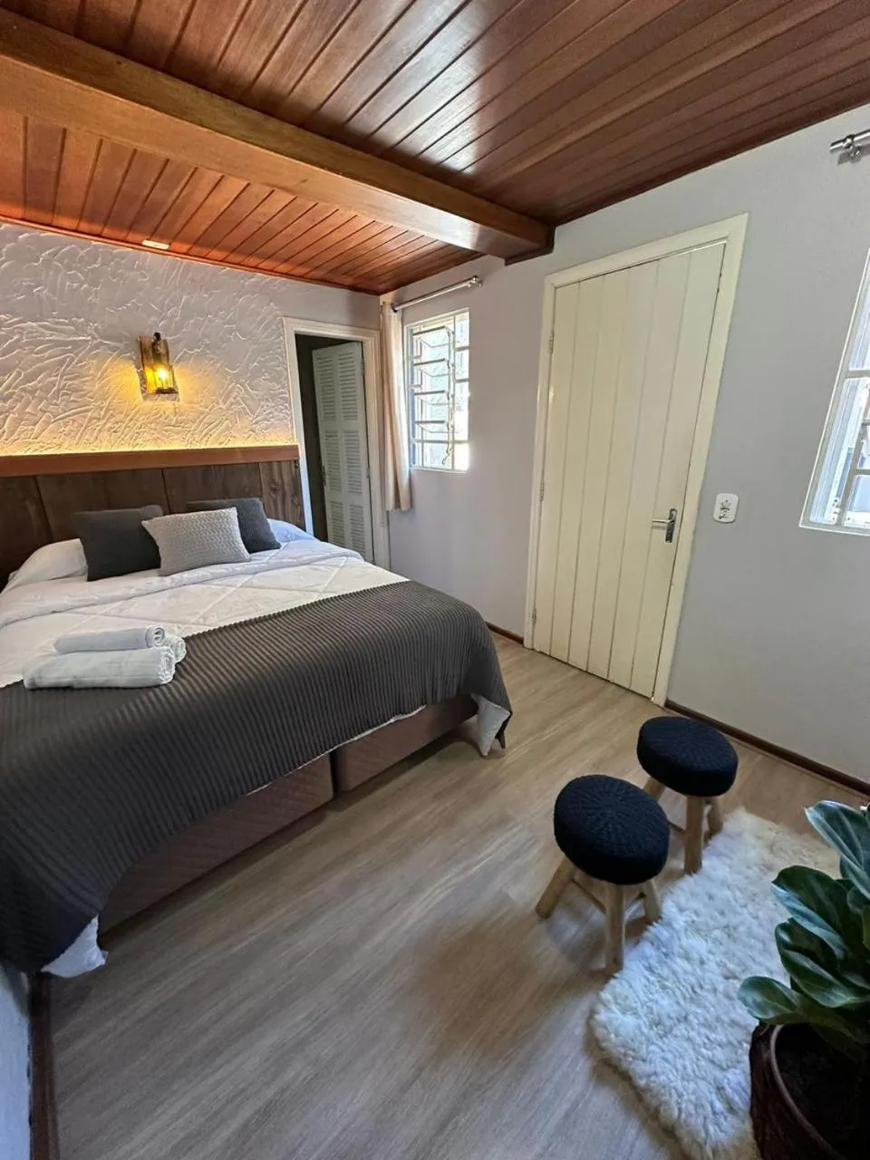 Photo of the whole room, Bed in Pousada Vila Tio Lé