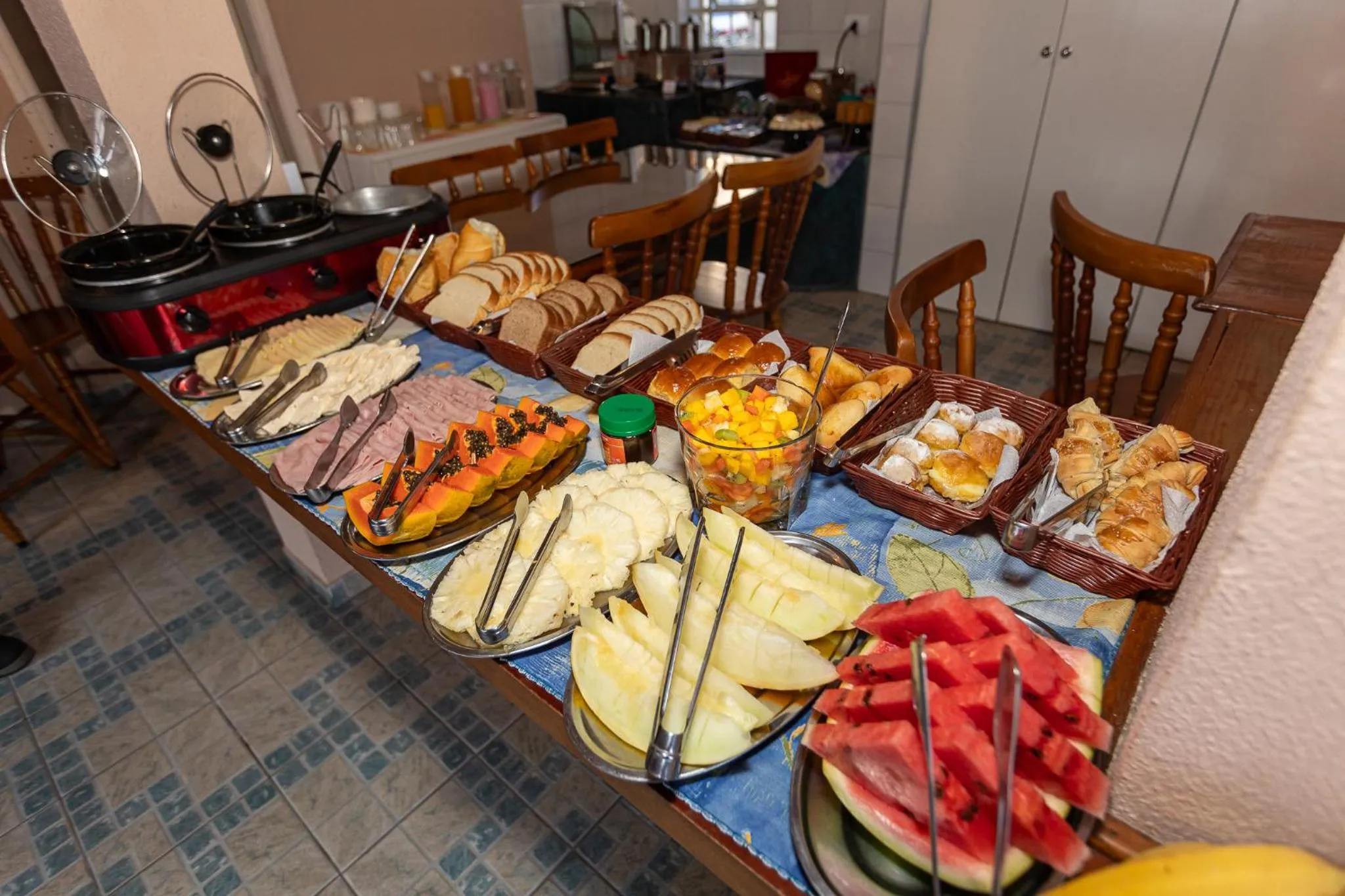 Breakfast in Pousada Vila Tio Lé