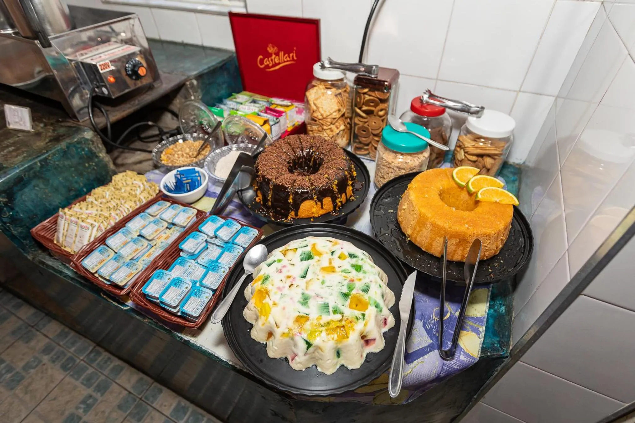 Breakfast in Pousada Vila Tio Lé