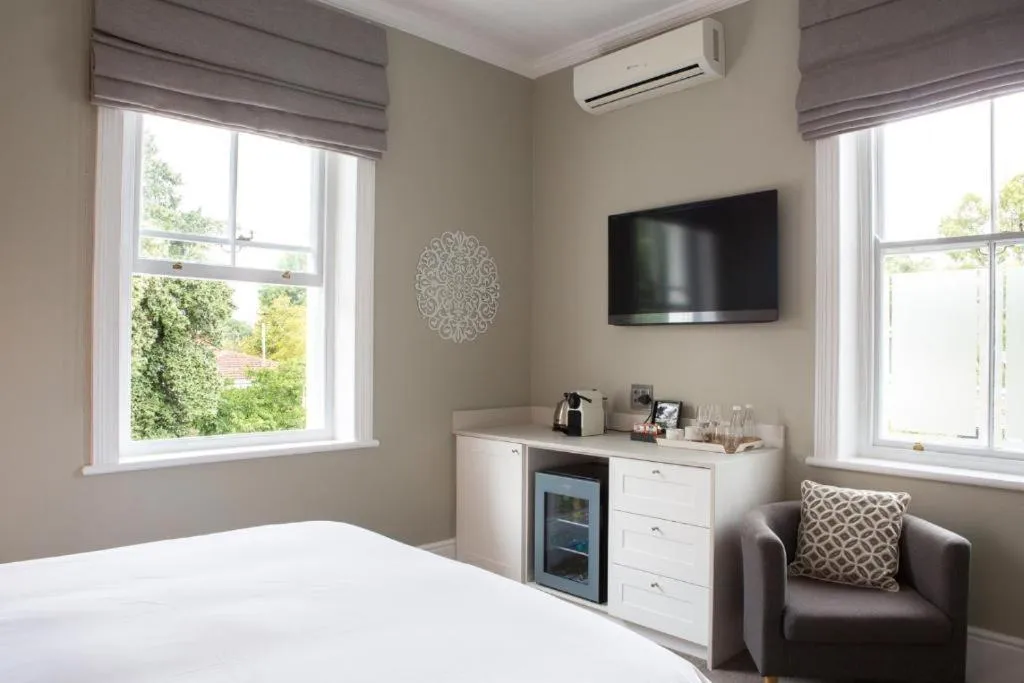 Bed in Summerwood Guest House