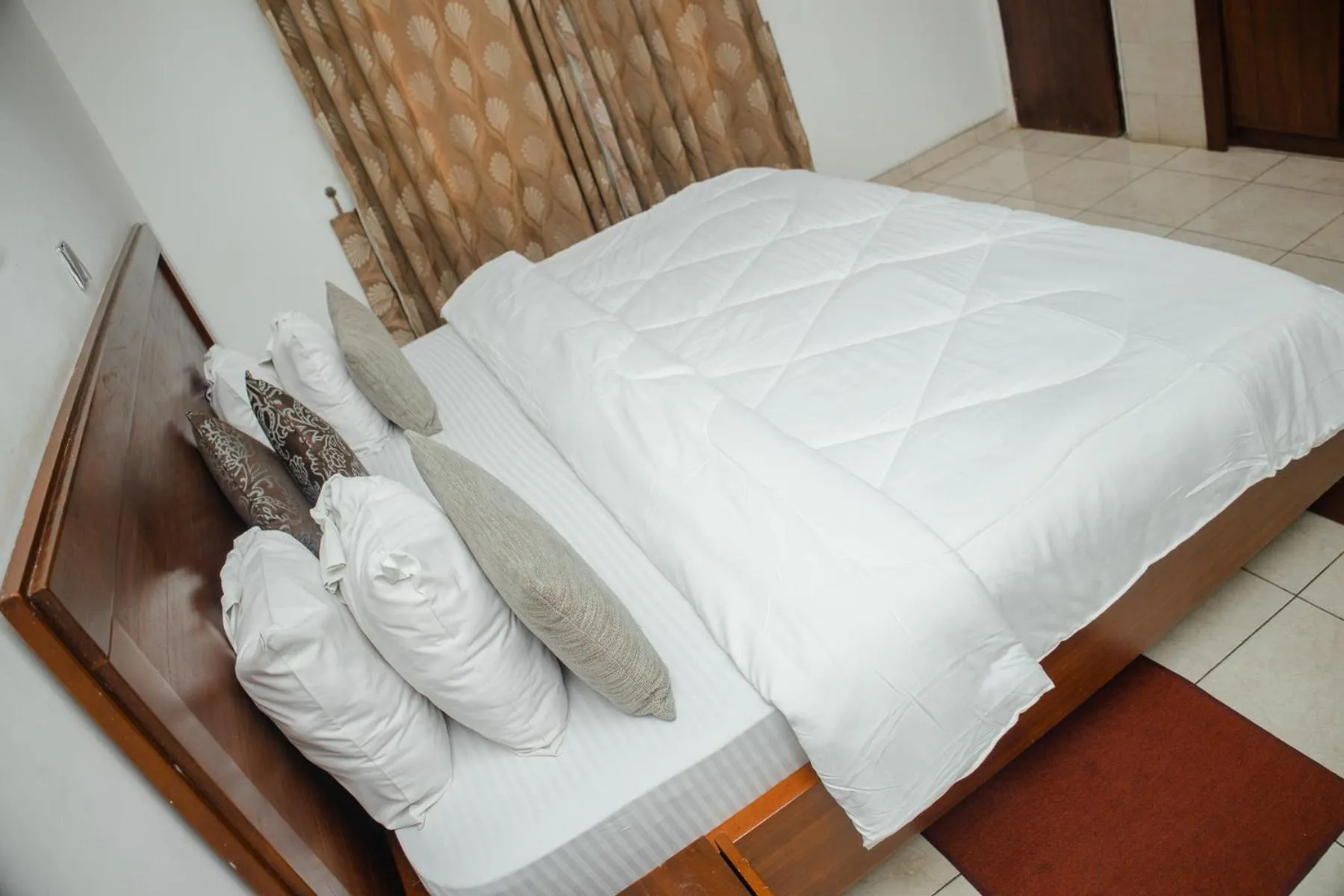 Bed in Stadium Hotel