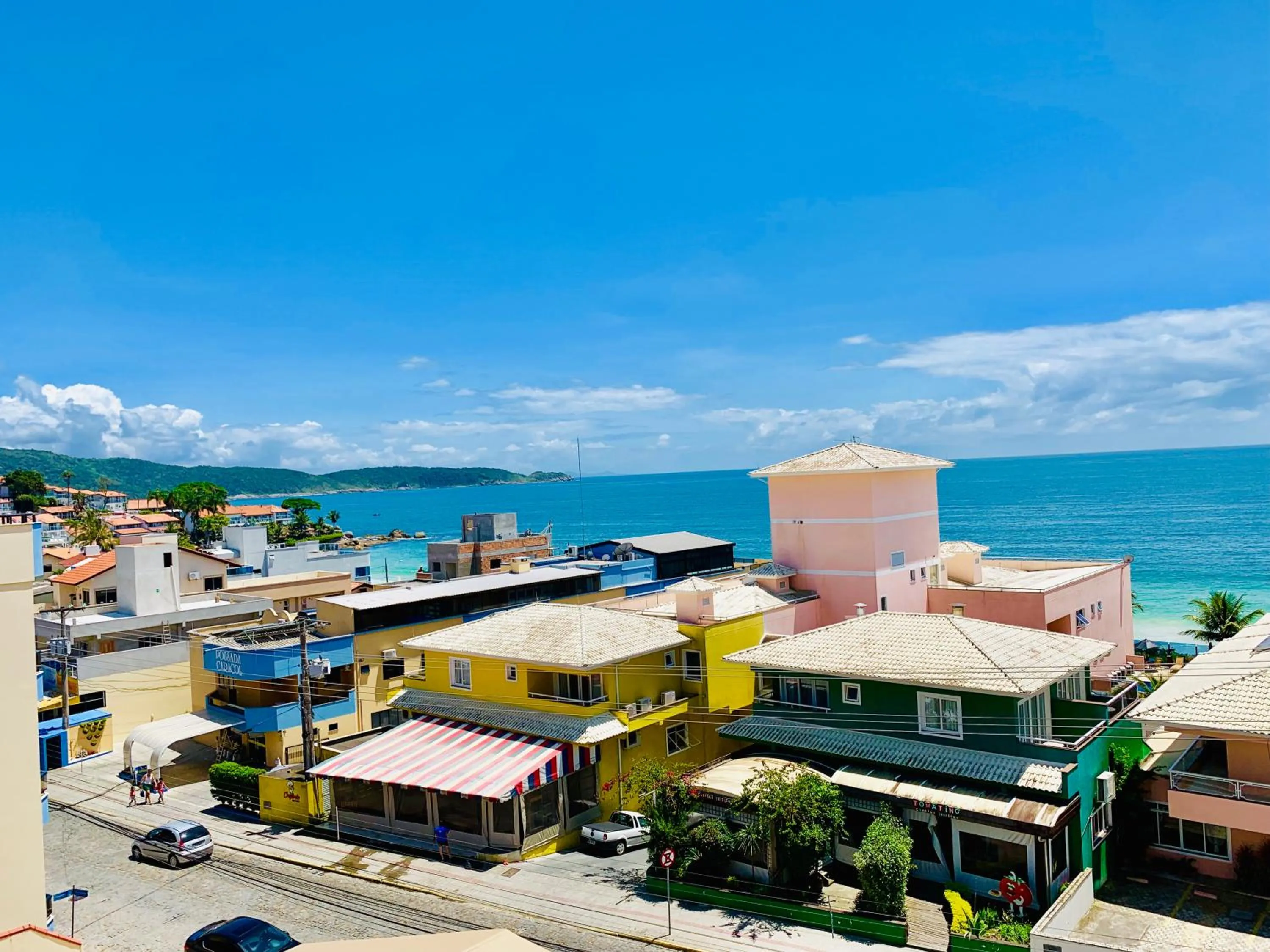 Sea view in Pousada Riviera Bombinhas