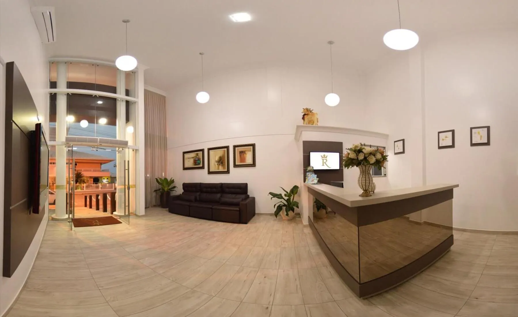 Lobby or reception in Pousada Riviera Bombinhas