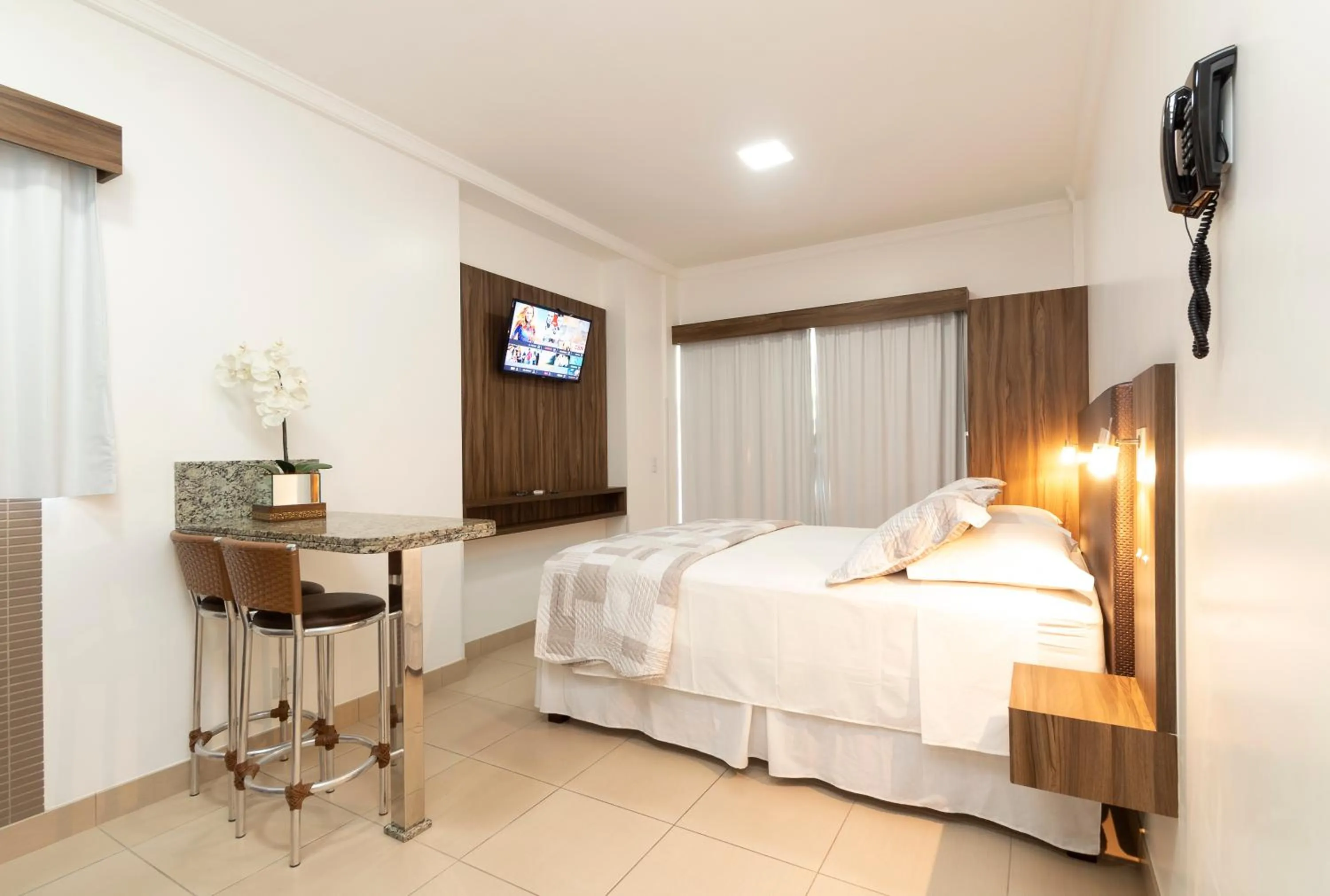 Bed in Pousada Riviera Bombinhas