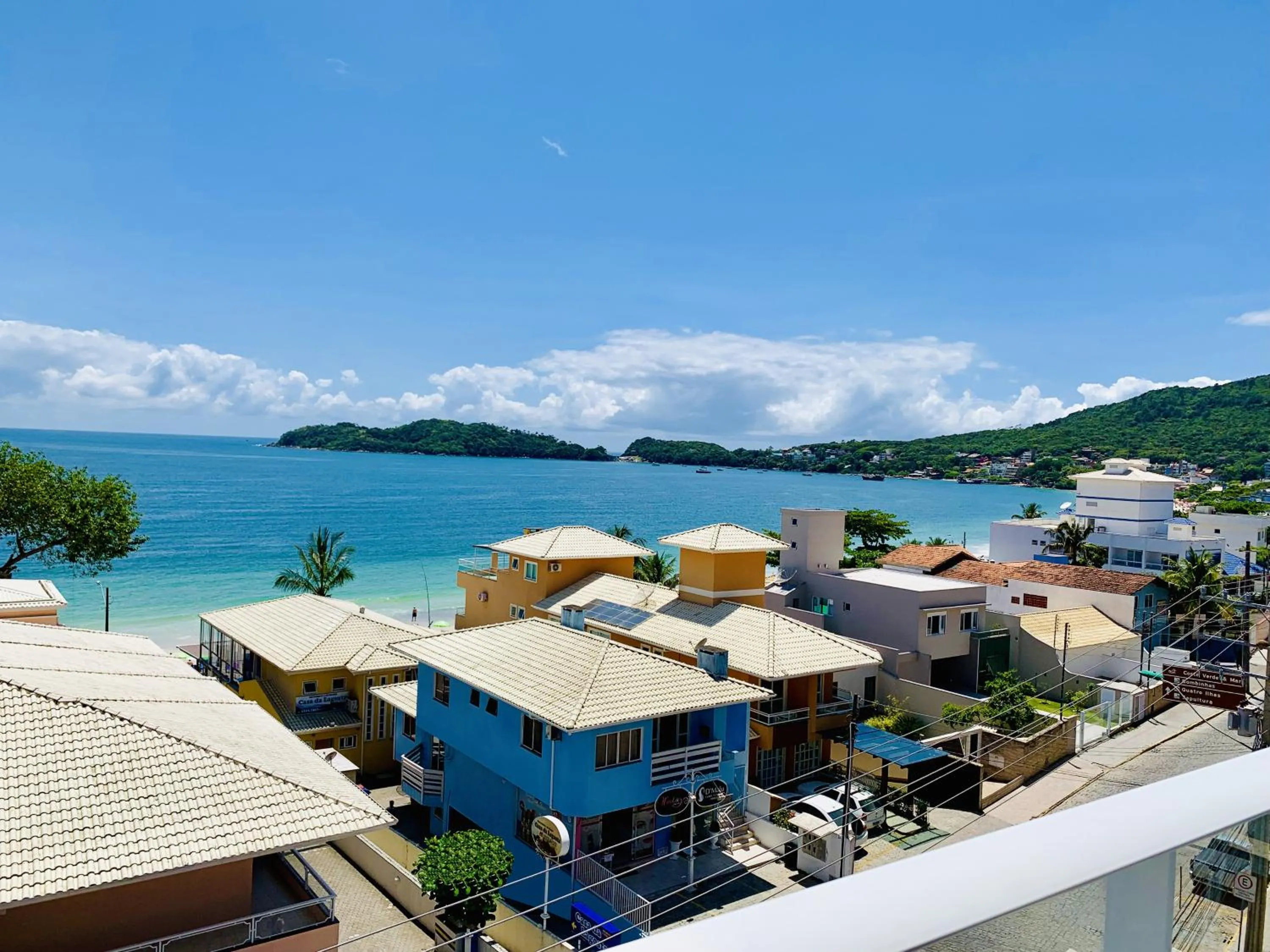 Sea view in Pousada Riviera Bombinhas