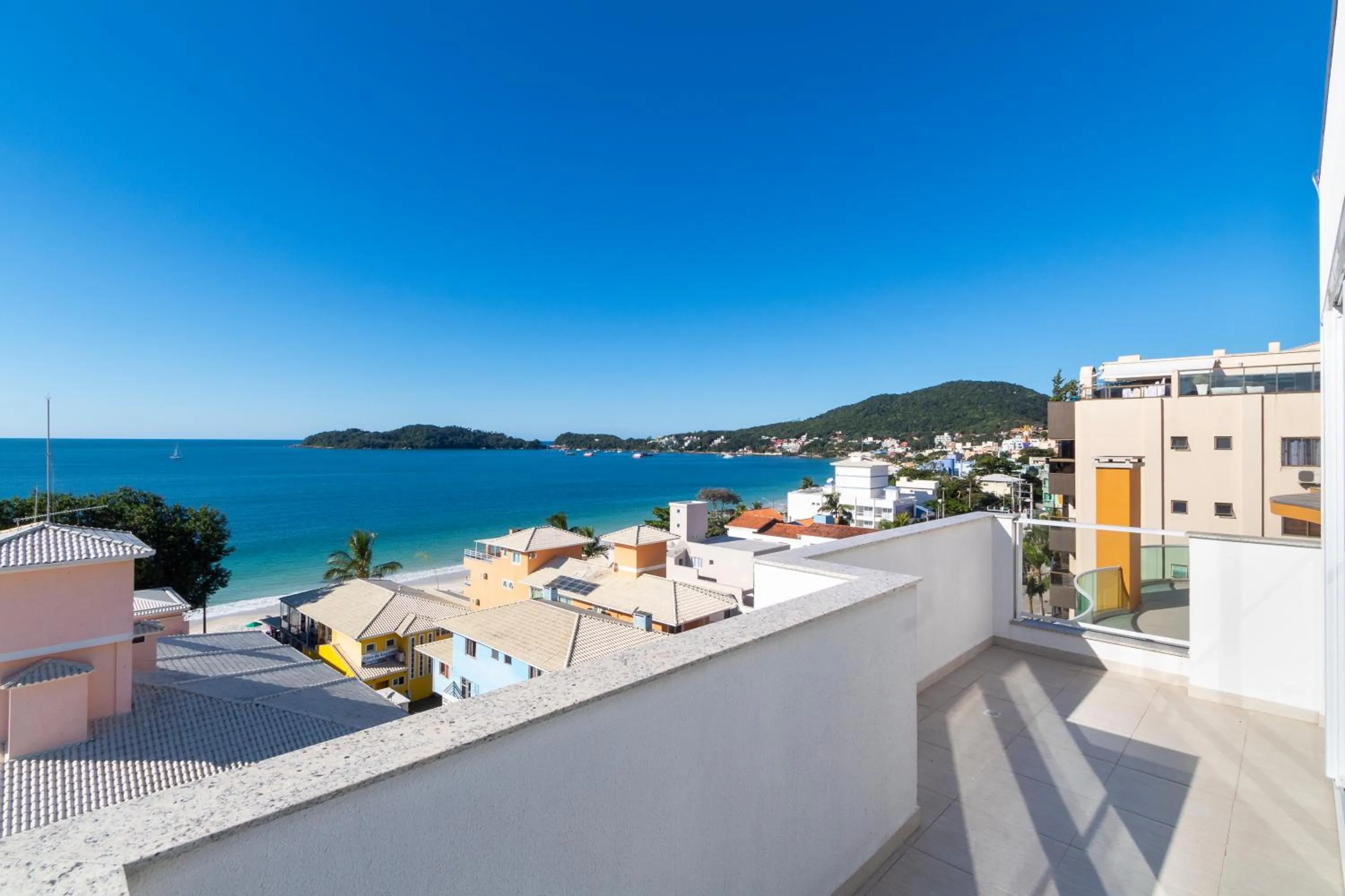 Sea view in Pousada Riviera Bombinhas