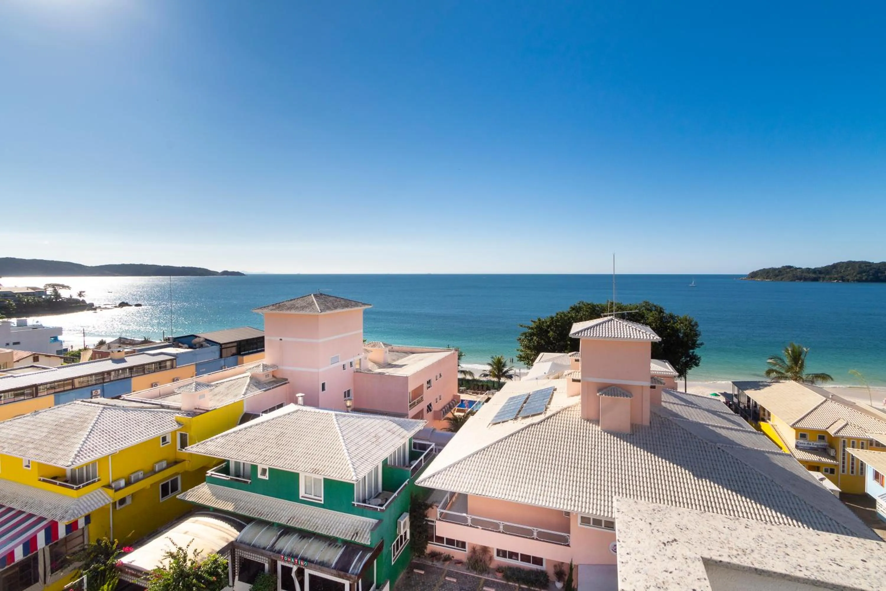 Sea view in Pousada Riviera Bombinhas