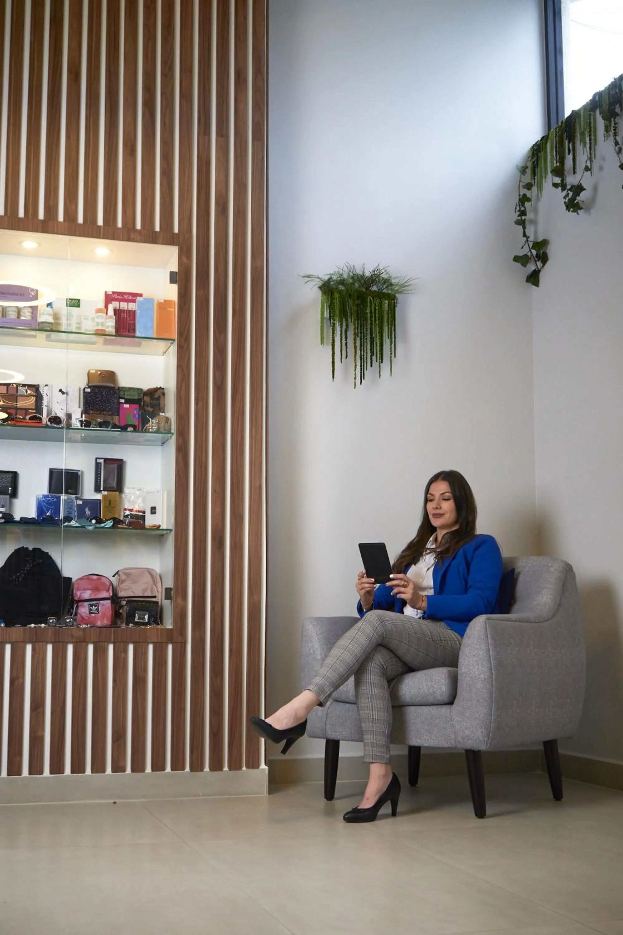 Lobby or reception in Hotel Montecarlo