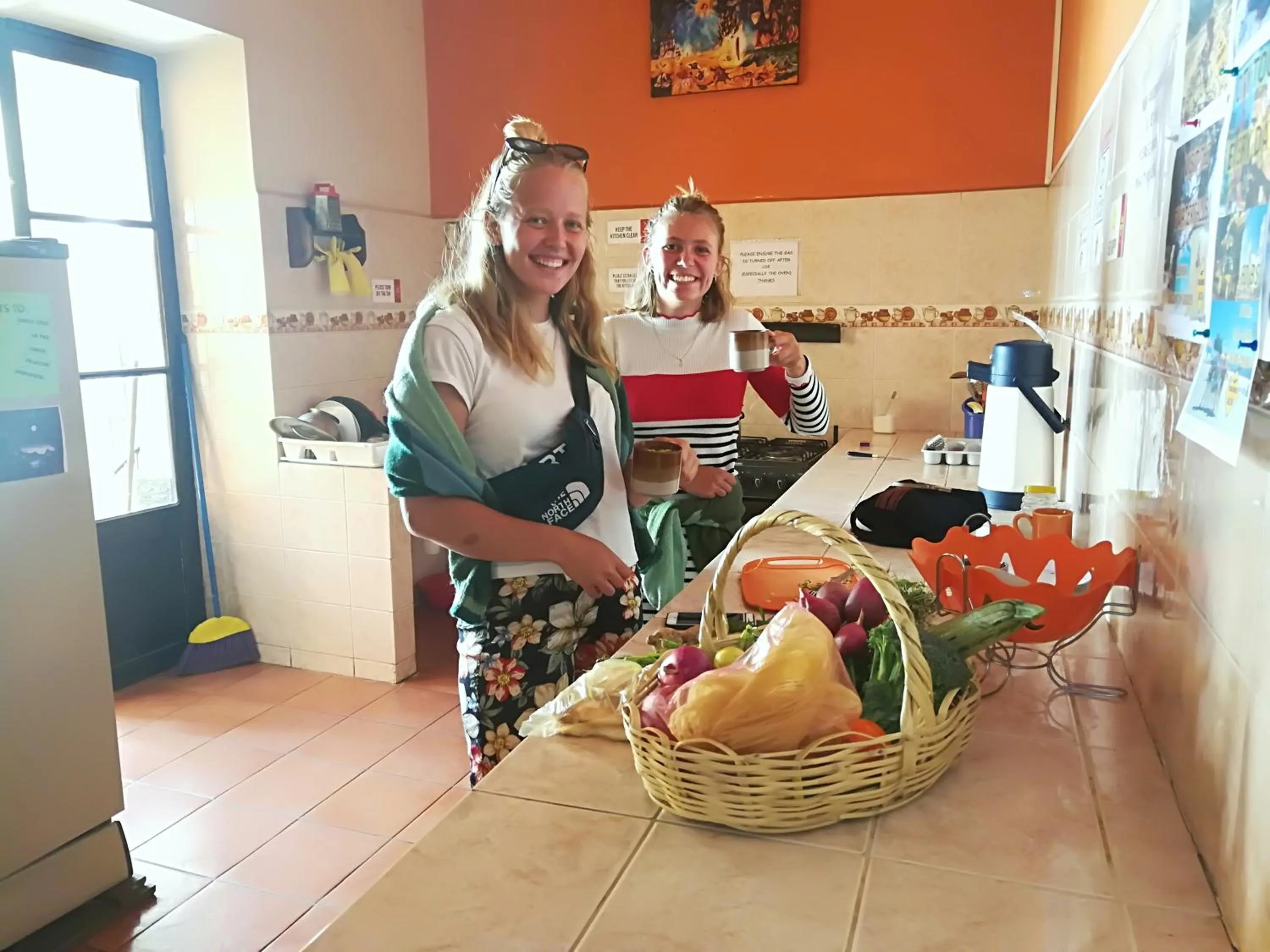 Communal kitchen in Colors House