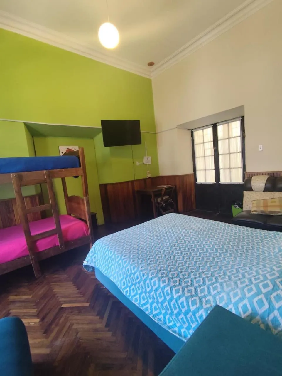 Property building, Bed in Colors House