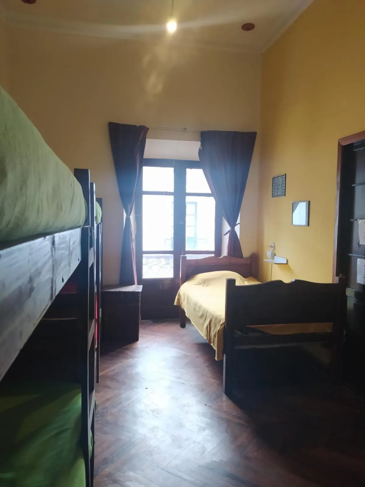 Photo of the whole room, Bed in Colors House