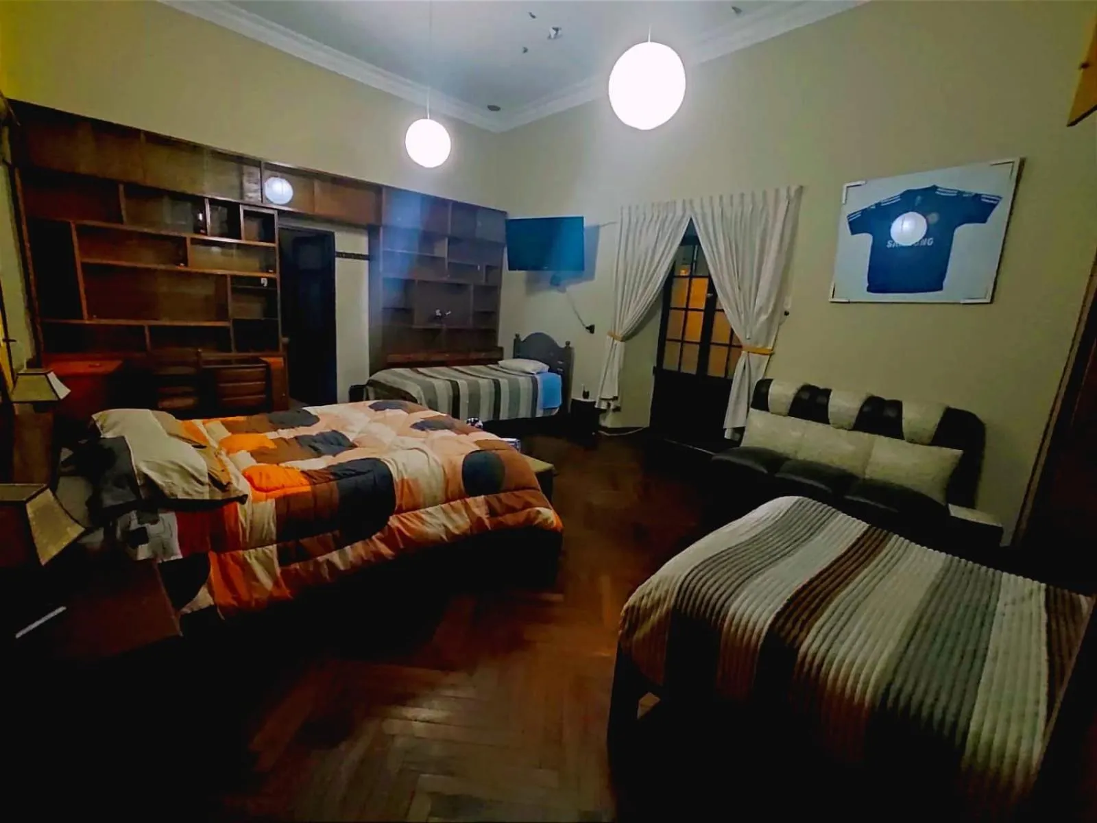 Photo of the whole room, Bed in Colors House