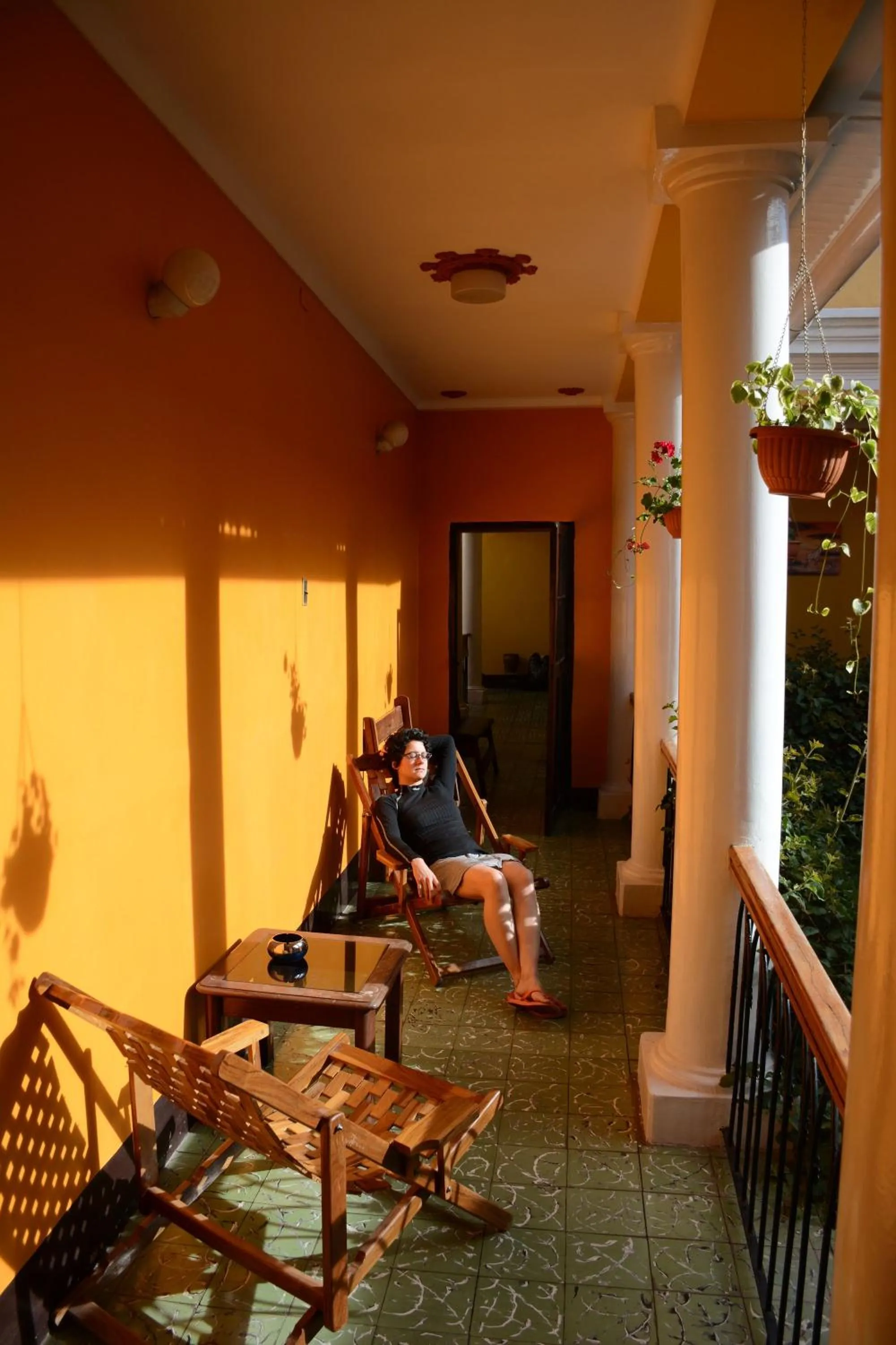 Patio in Colors House