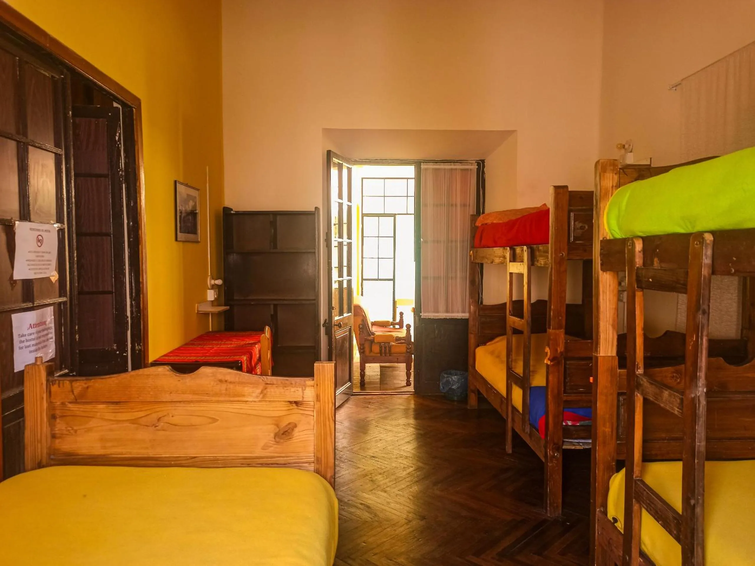 Photo of the whole room, Bed in Colors House