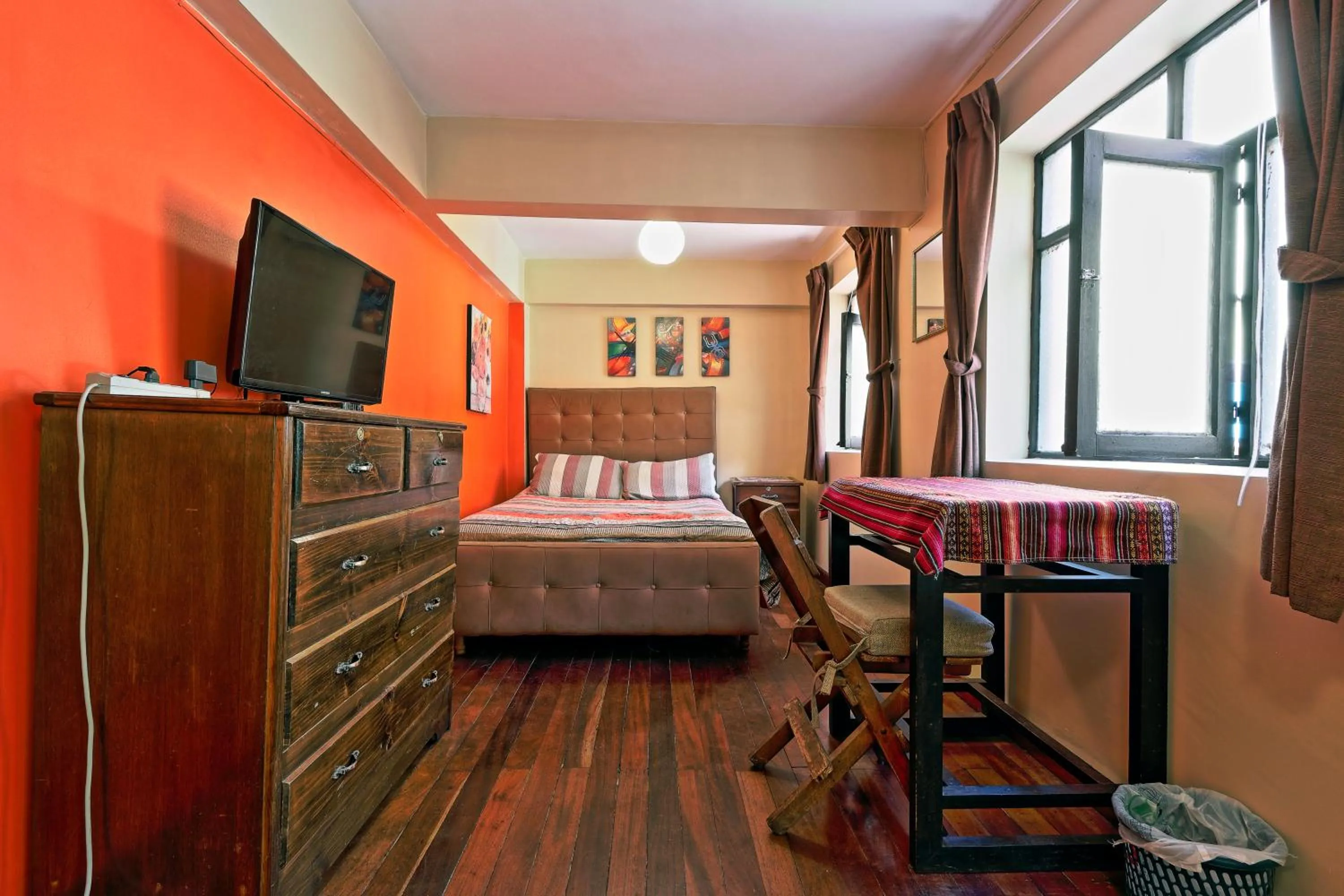 Photo of the whole room, Bed in Colors House