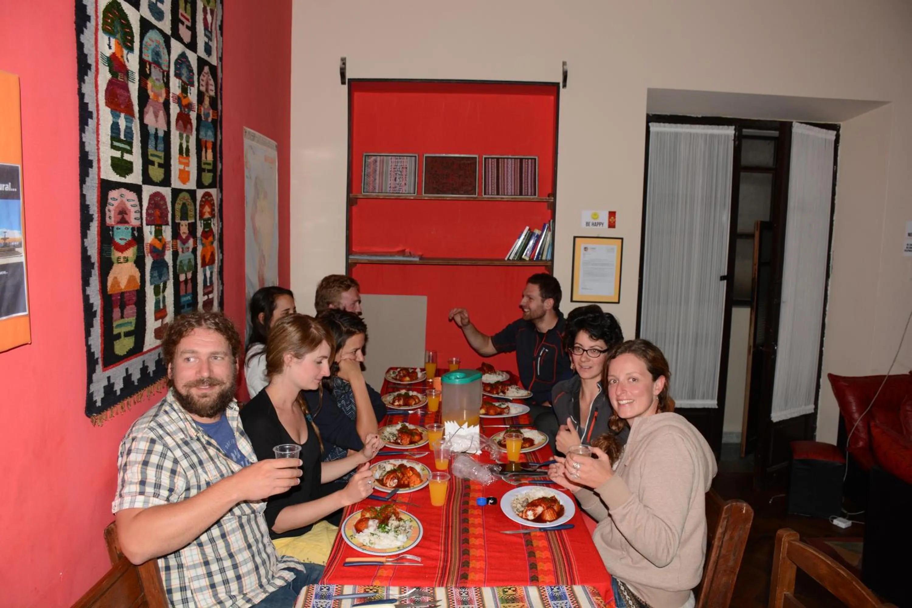 Guests in Colors House