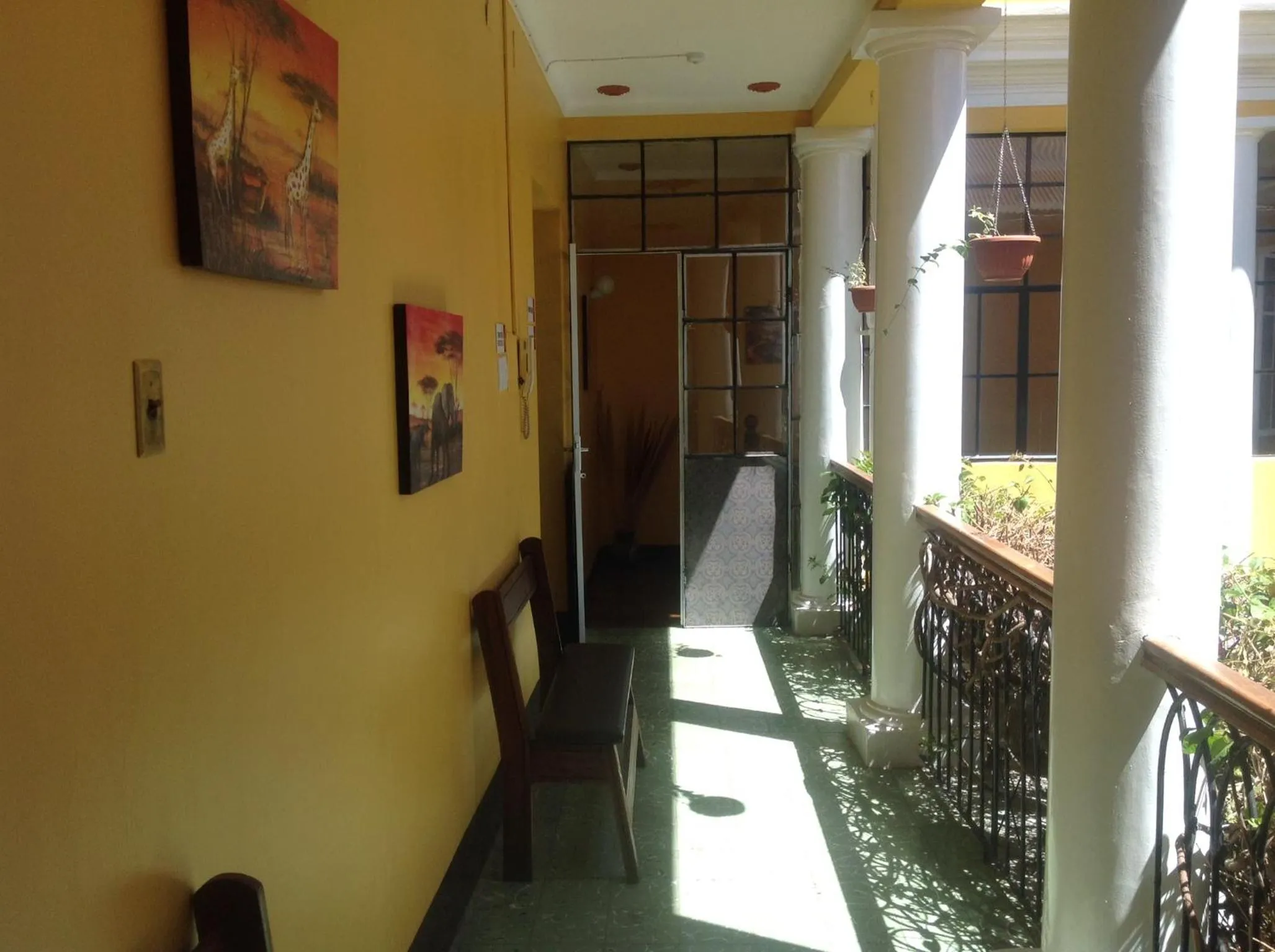 Patio in Colors House