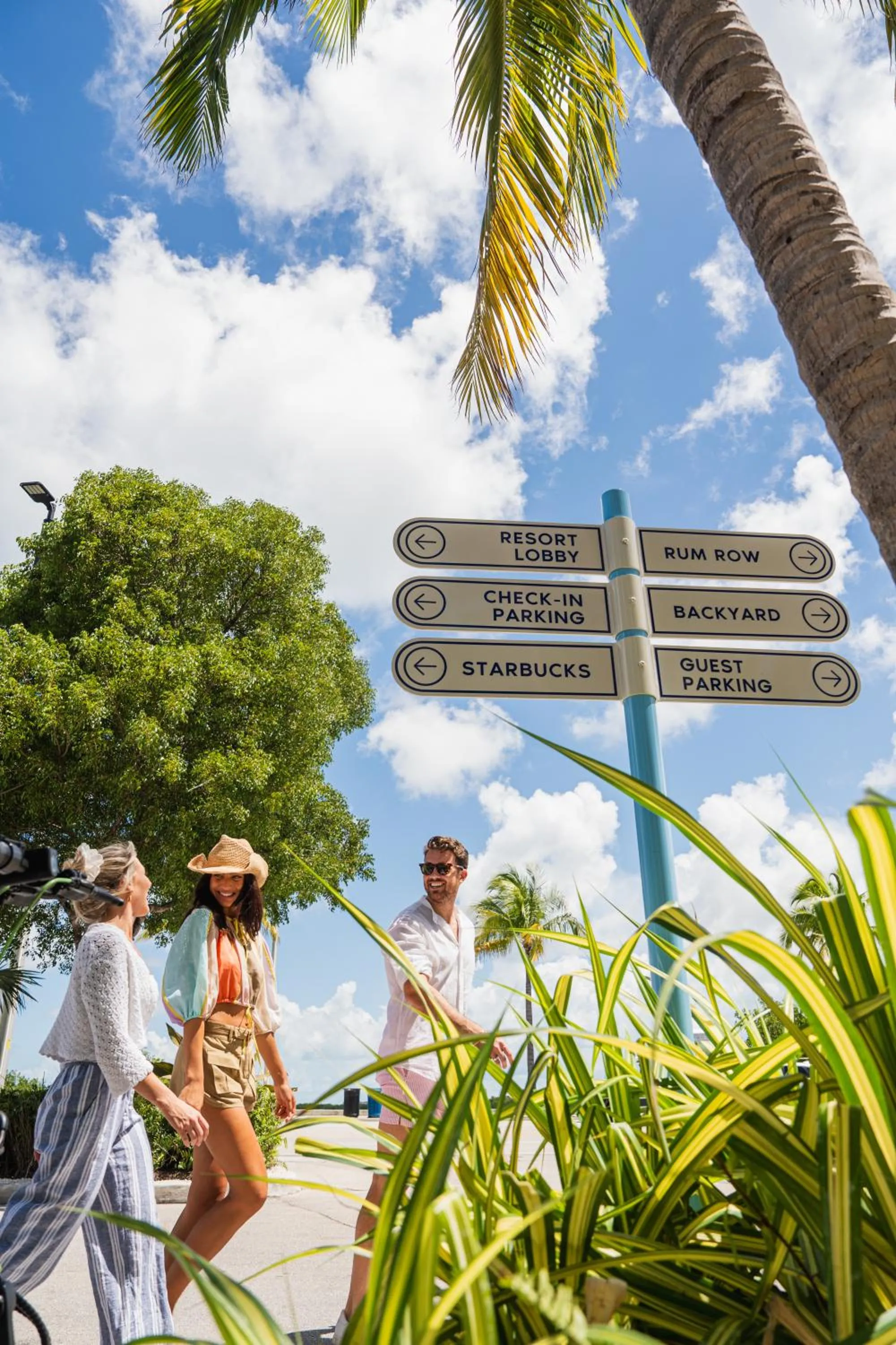 Property logo or sign in Blue Flamingo Resort Key West