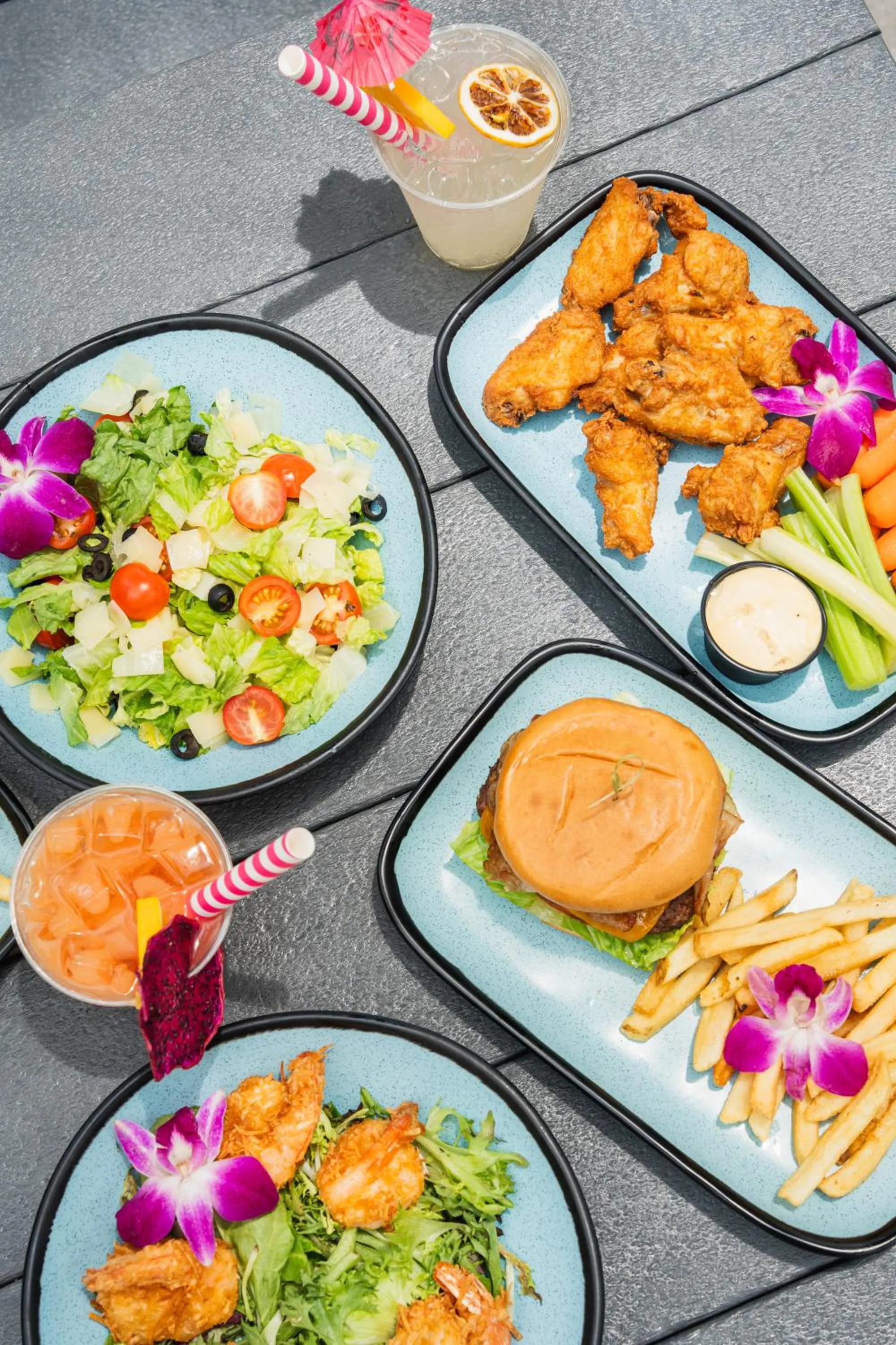 Food close-up in Blue Flamingo Resort Key West