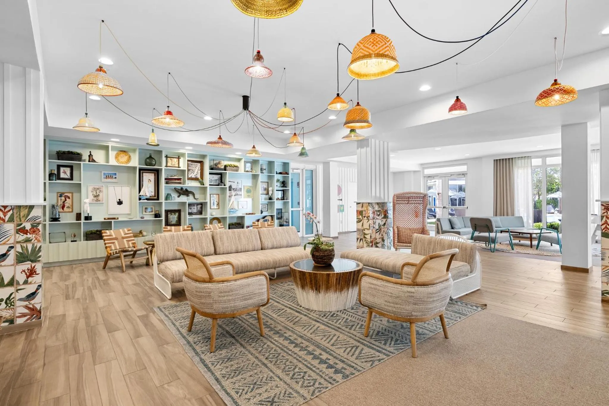 Lobby or reception in Blue Flamingo Resort Key West