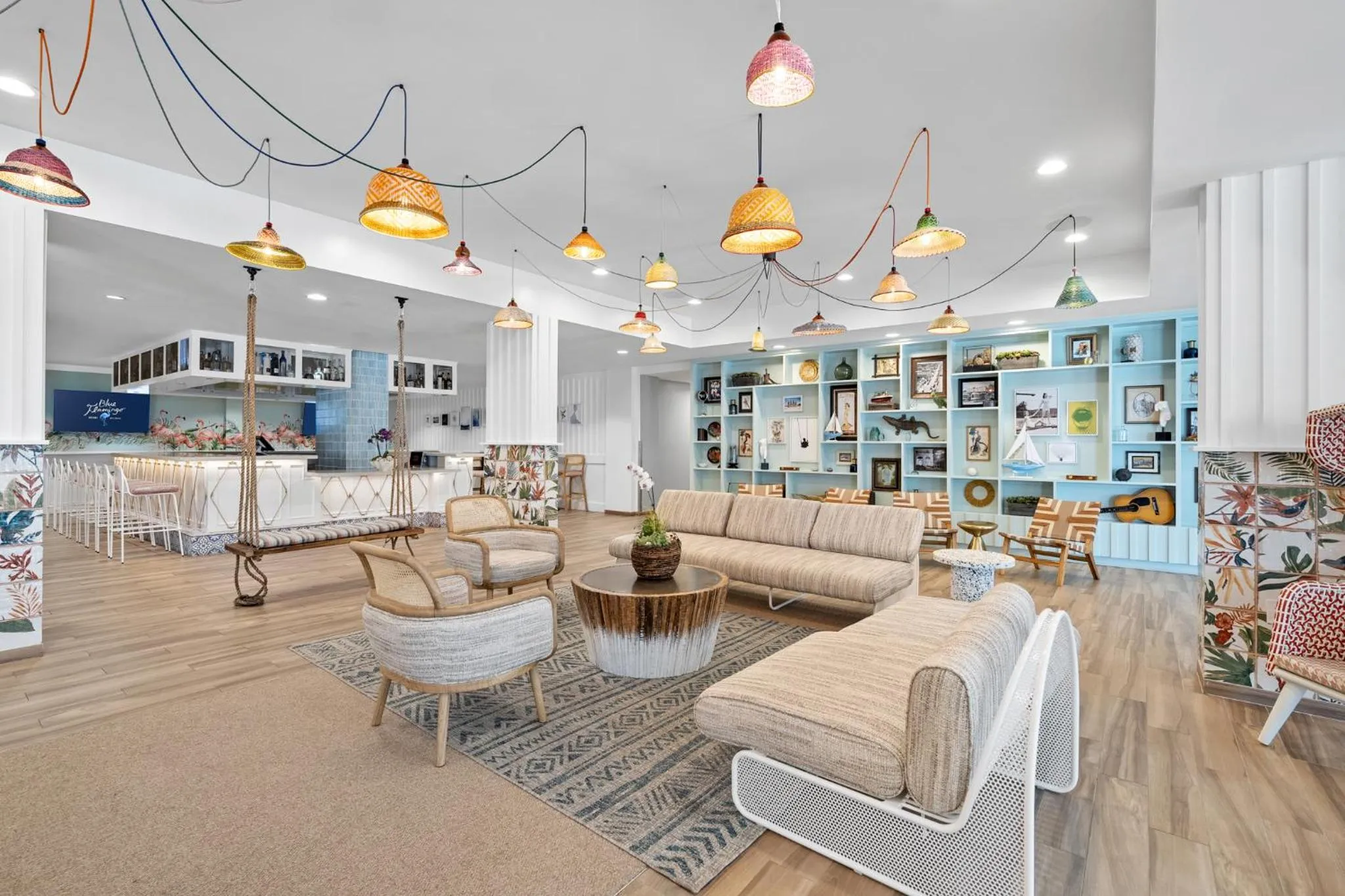 Lobby or reception in Blue Flamingo Resort Key West