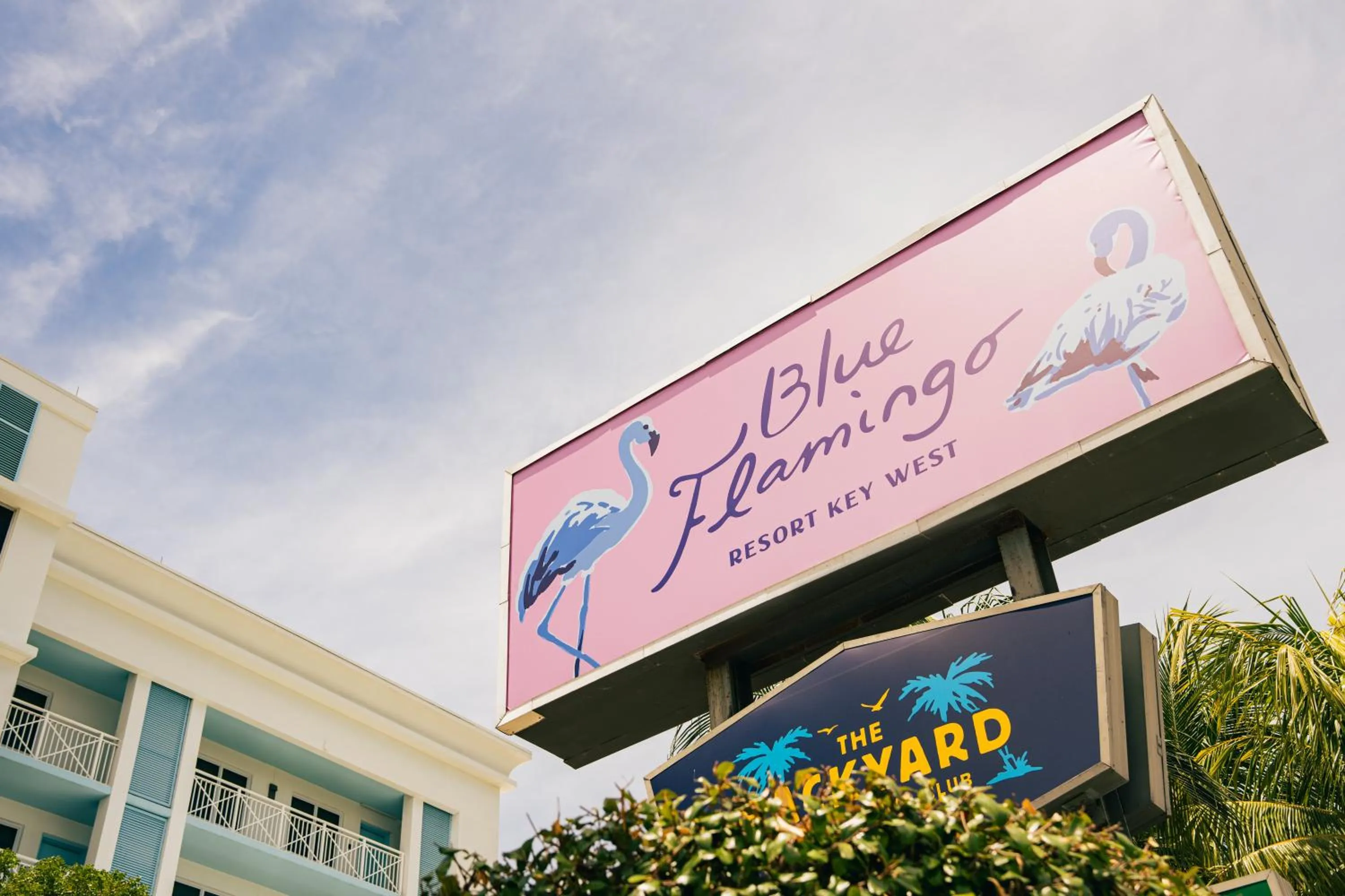 Property logo or sign in Blue Flamingo Resort Key West