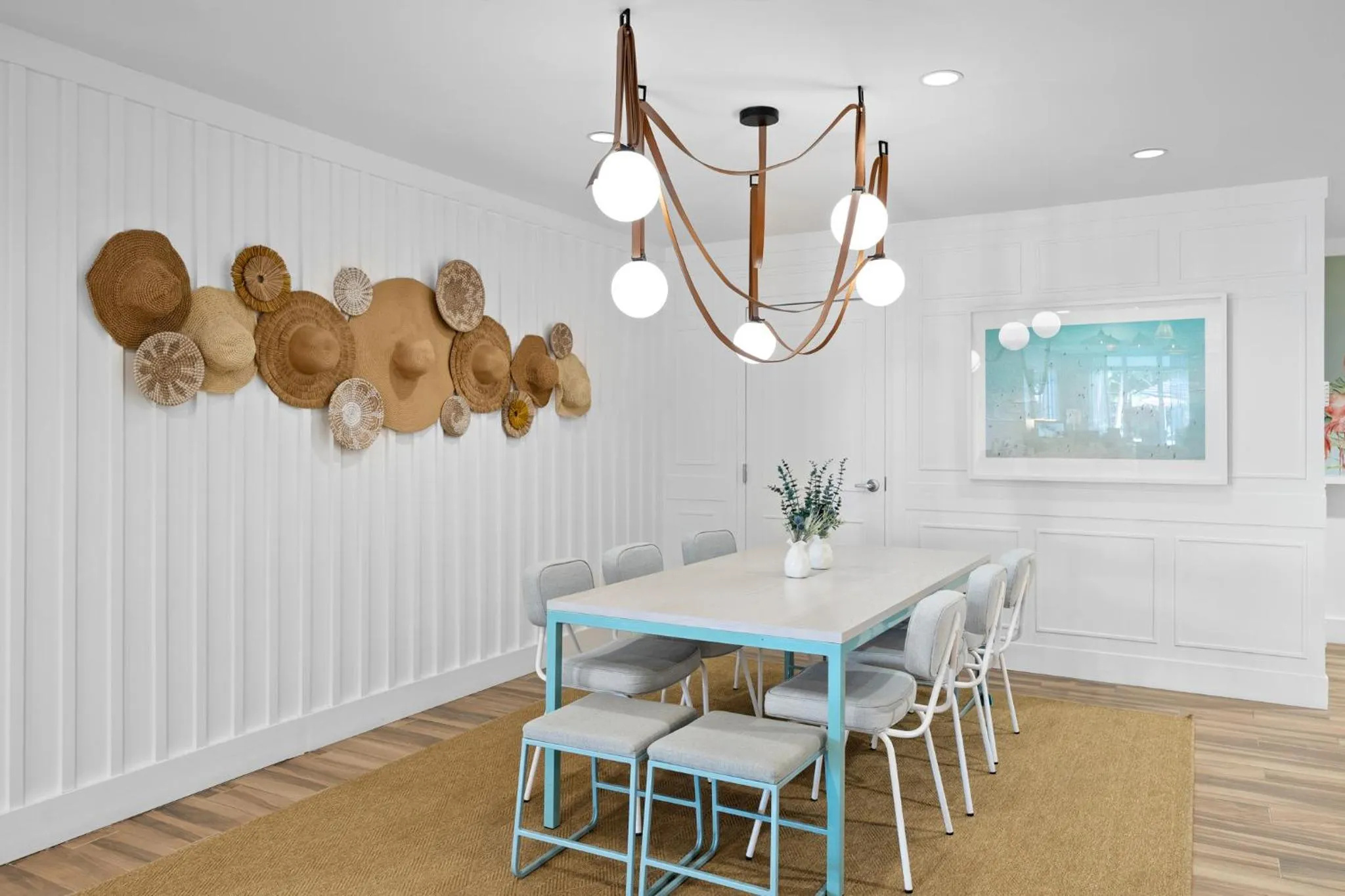 Decorative detail in Blue Flamingo Resort Key West