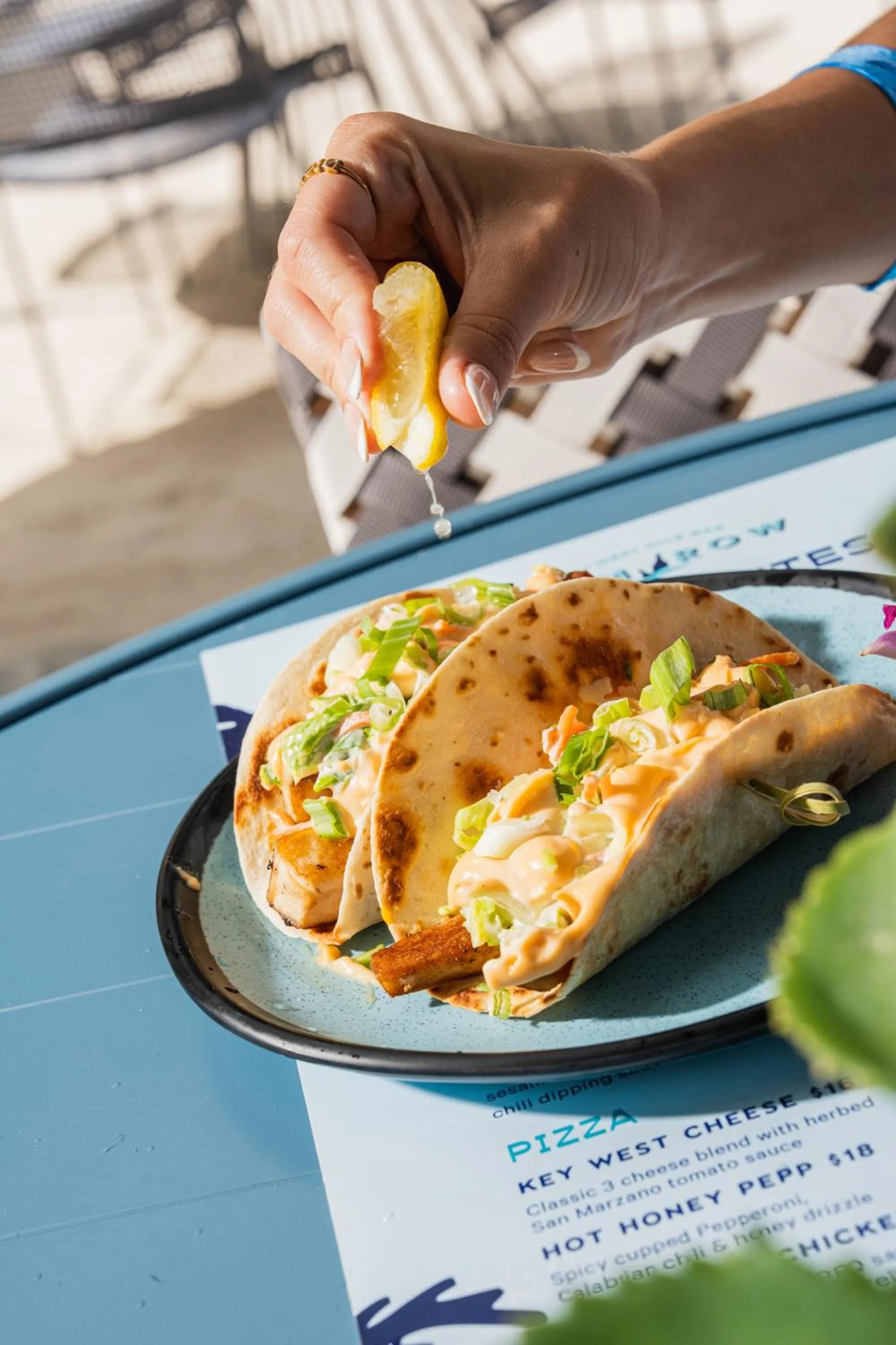 Food close-up in Blue Flamingo Resort Key West