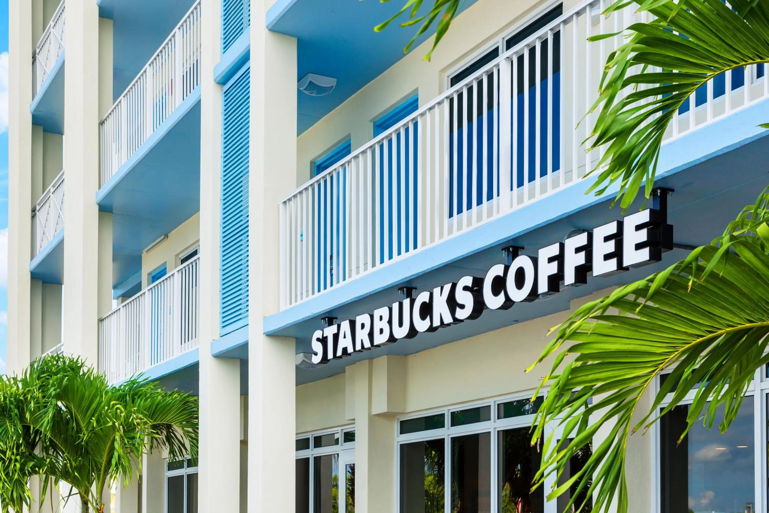 Property building in Blue Flamingo Resort Key West